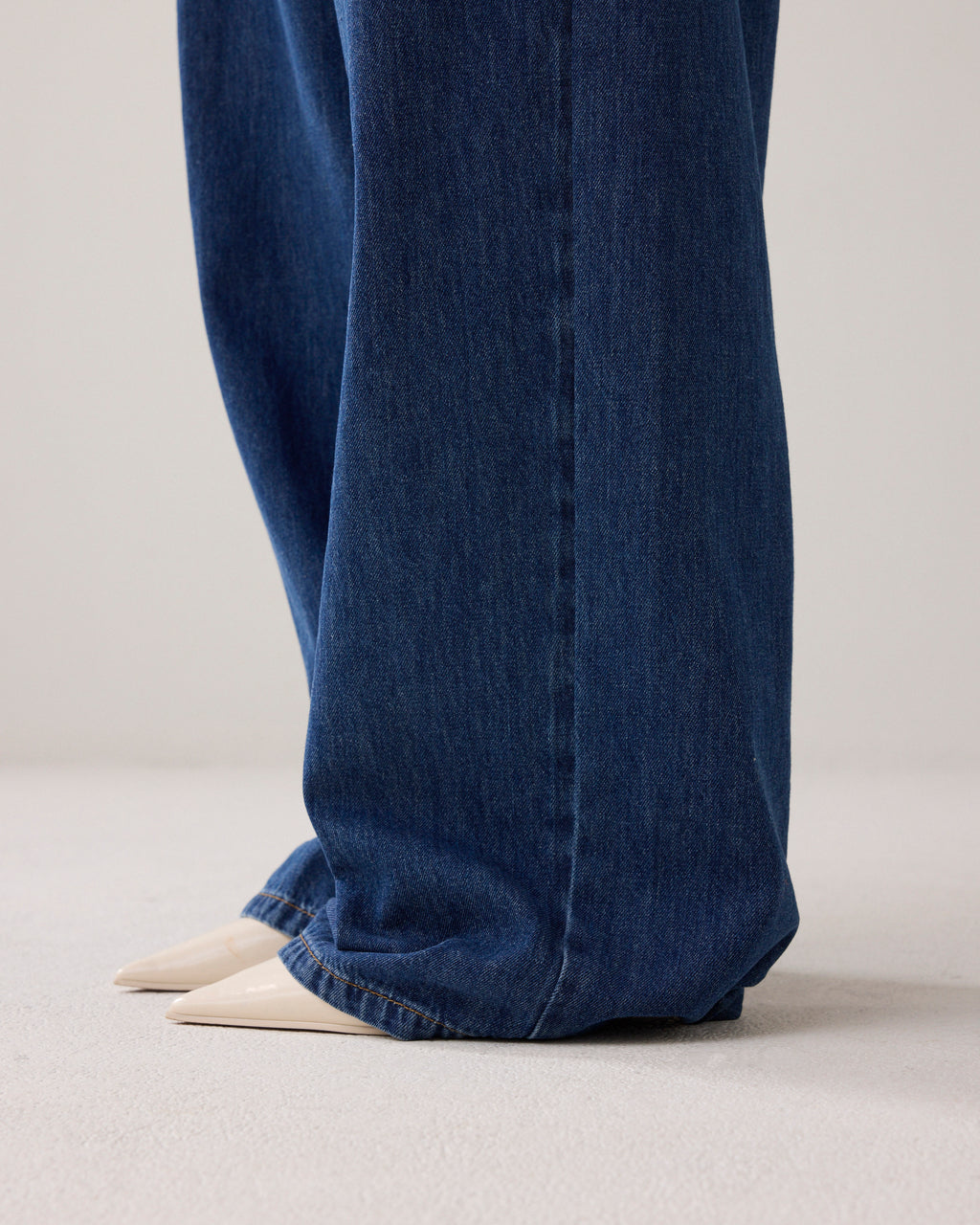 Denim pull-on