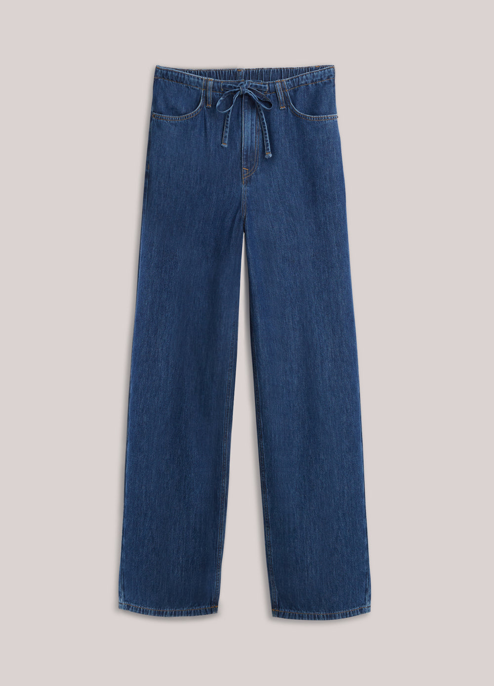 Denim pull-on