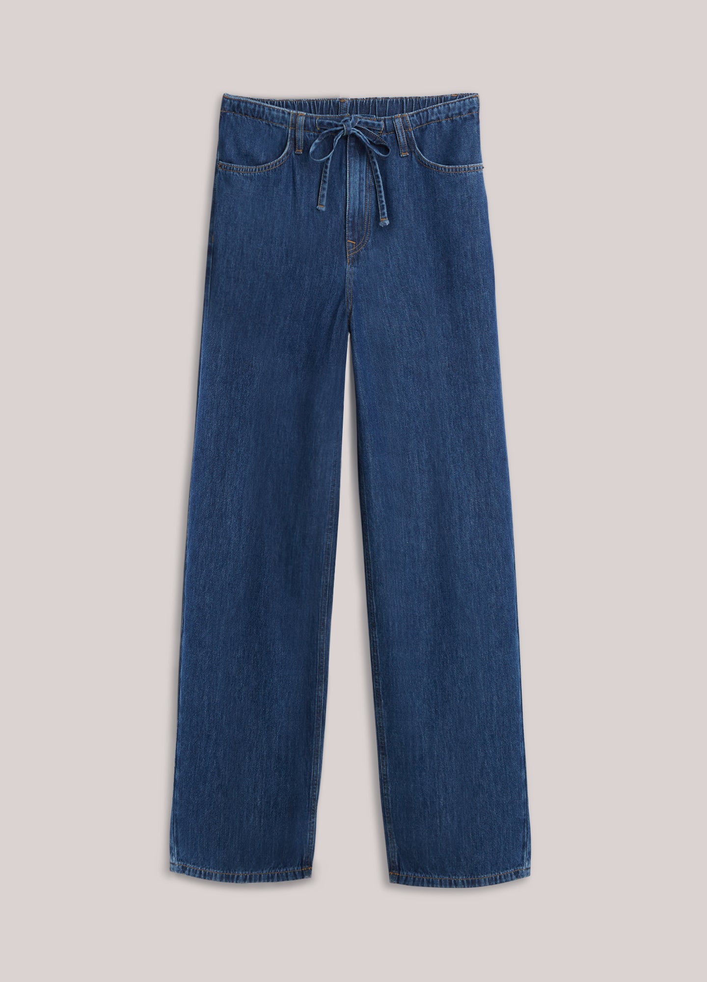 Denim pull-on