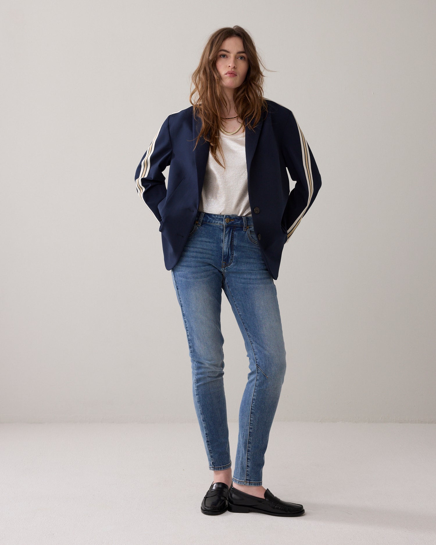 Tapered Jeans Stonewash