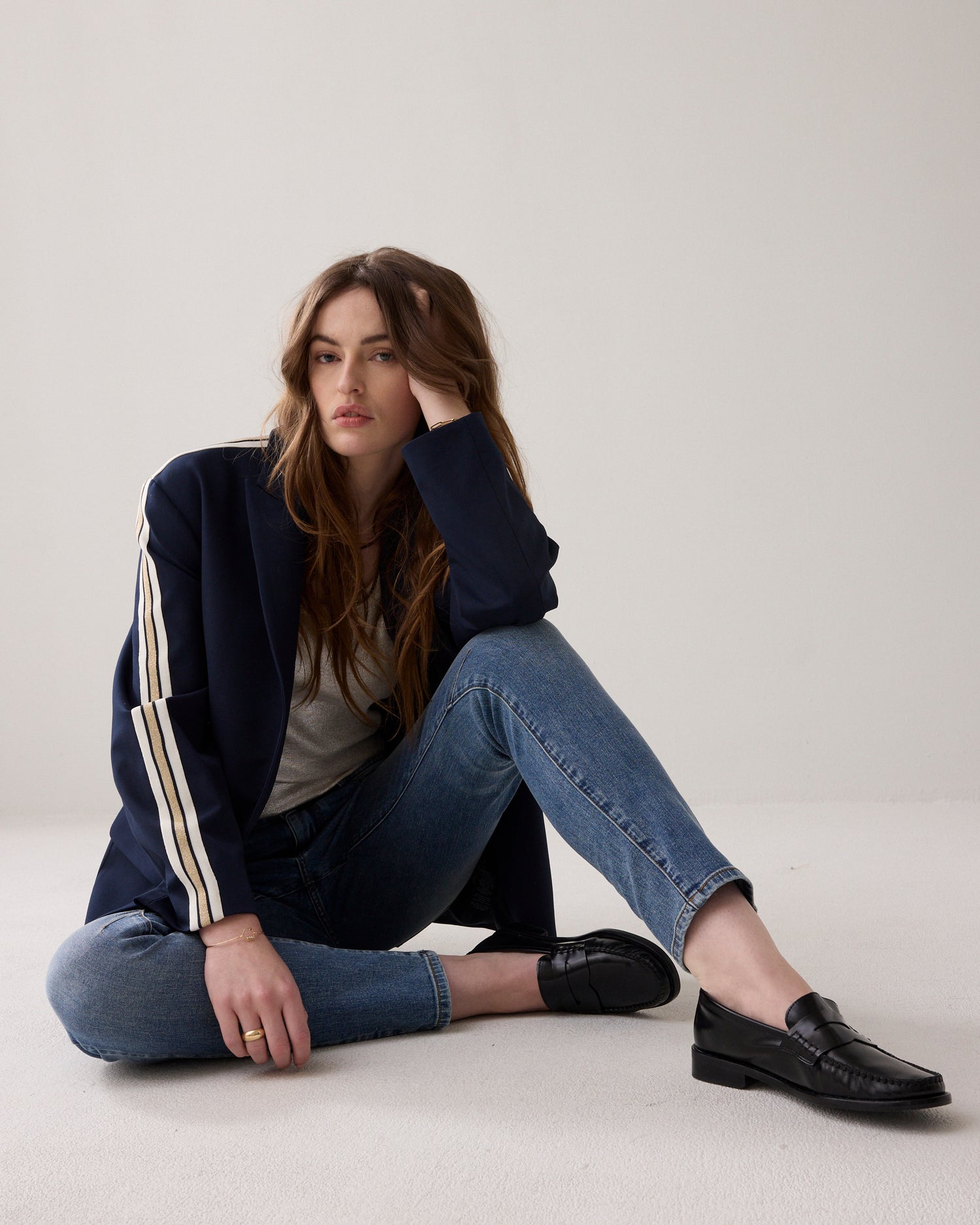 Tapered jeans stonewash