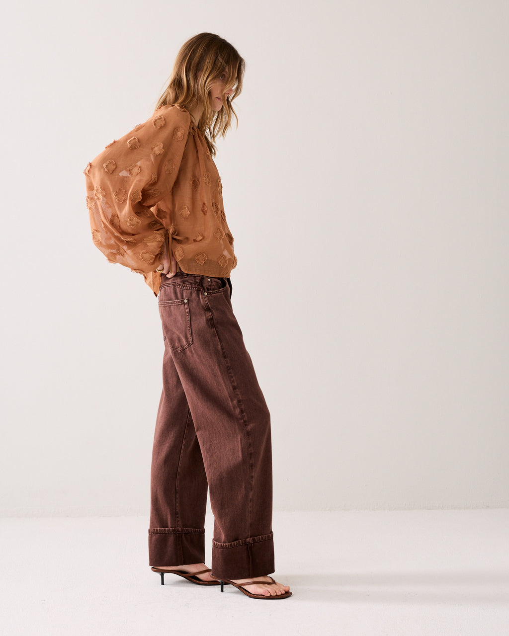Baggy broek 100% katoen