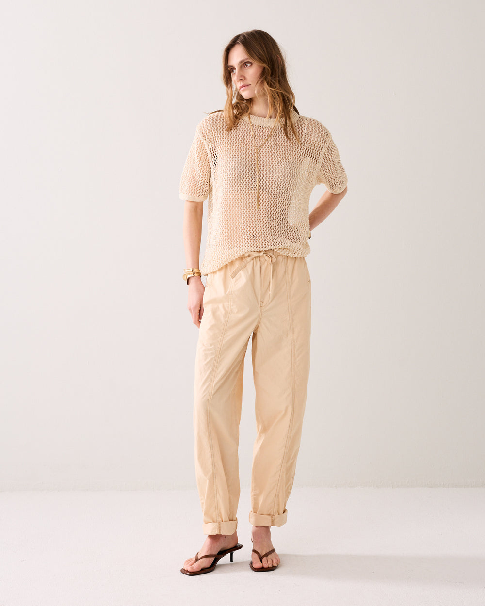 Relaxte broek breezy cotton