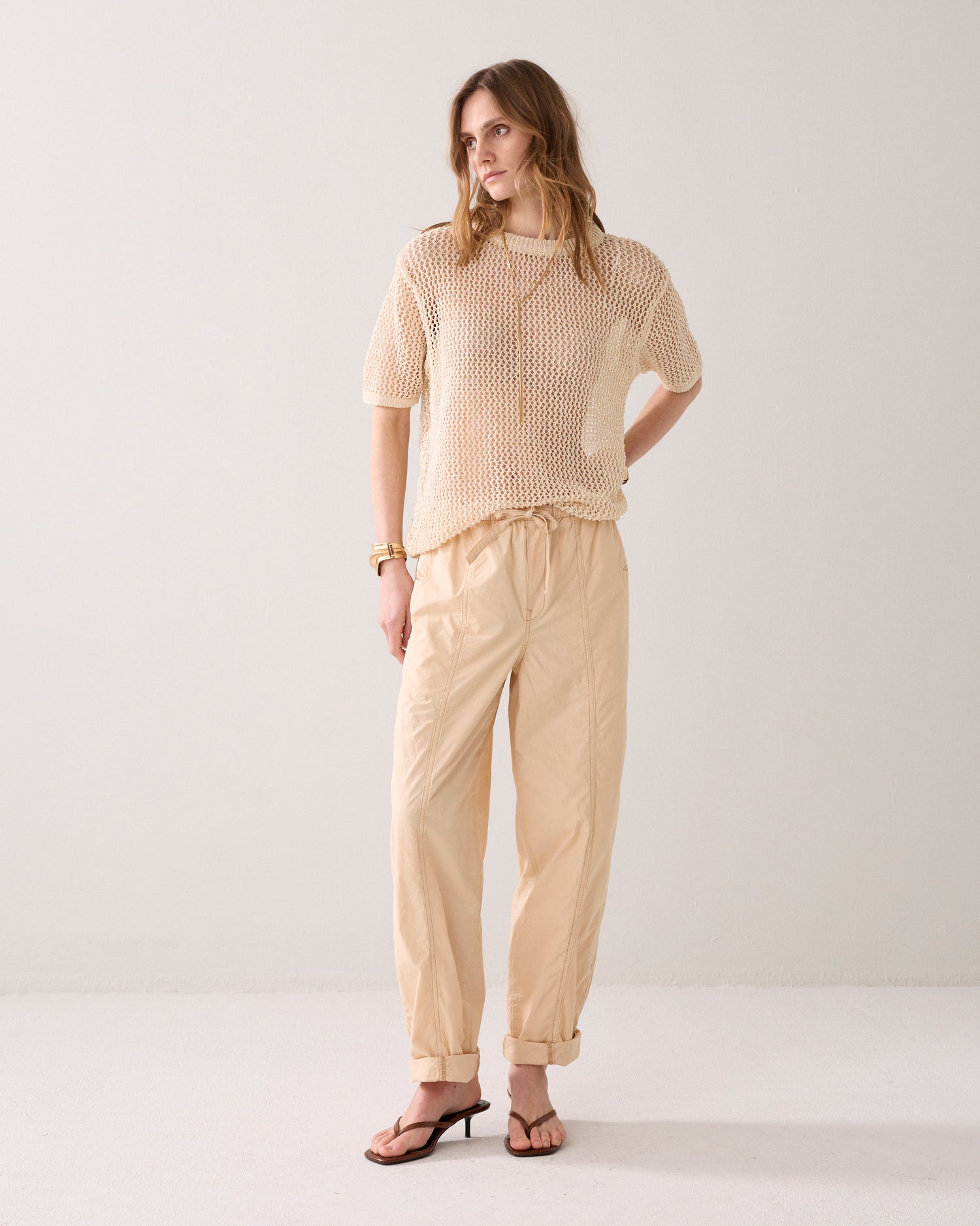 Relaxte broek breezy cotton