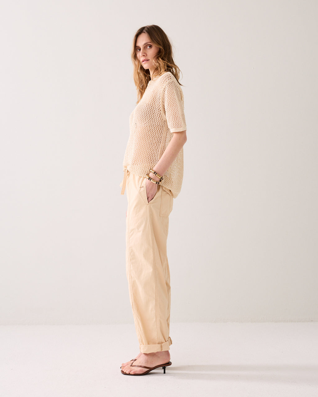 Relaxte broek breezy cotton