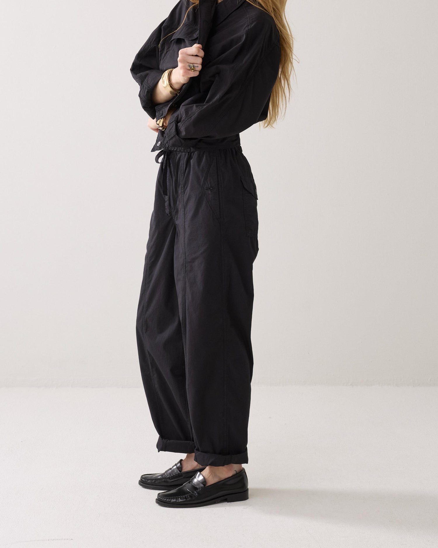 Relaxed trousers in breezy cotton