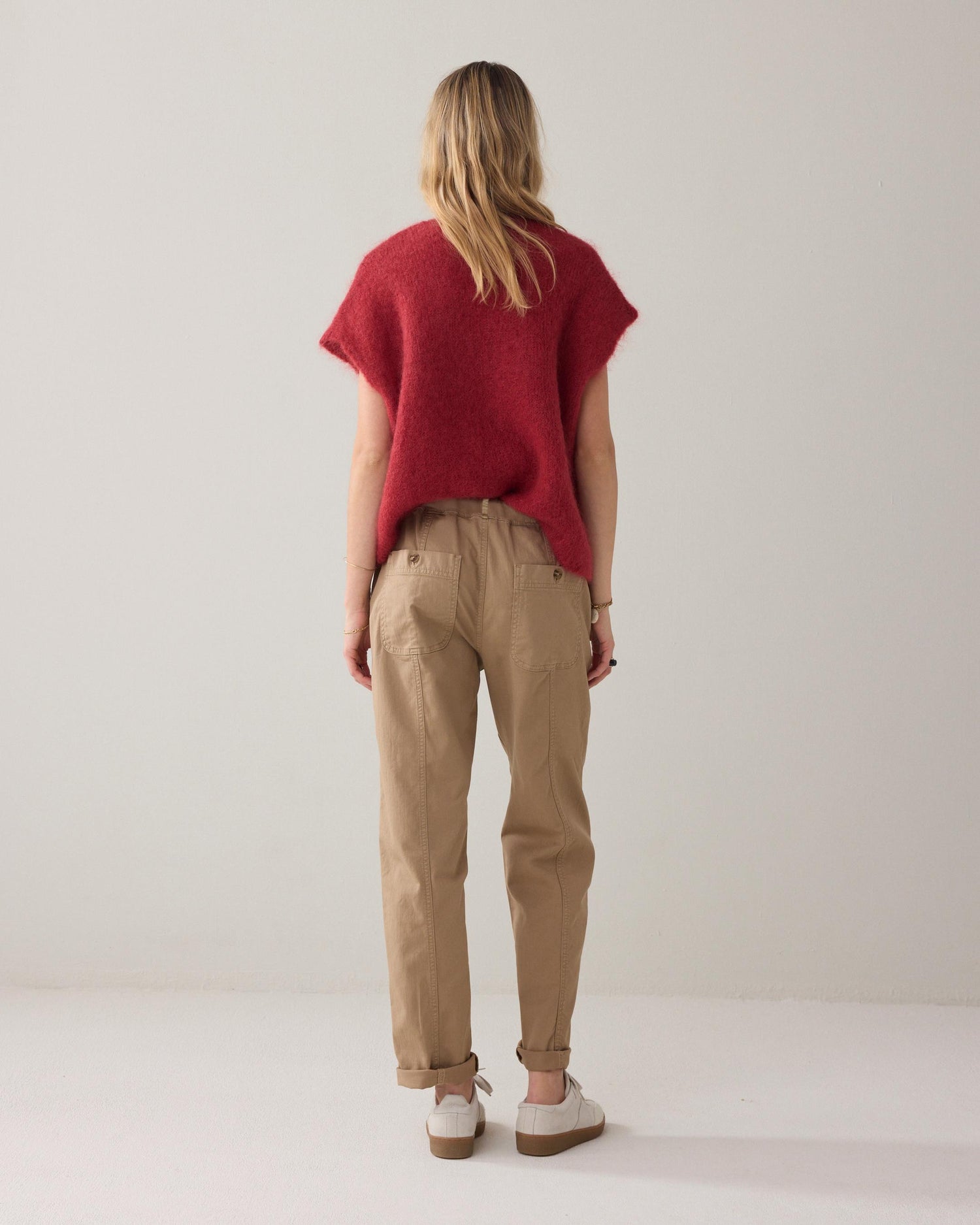 Loose tapered broek