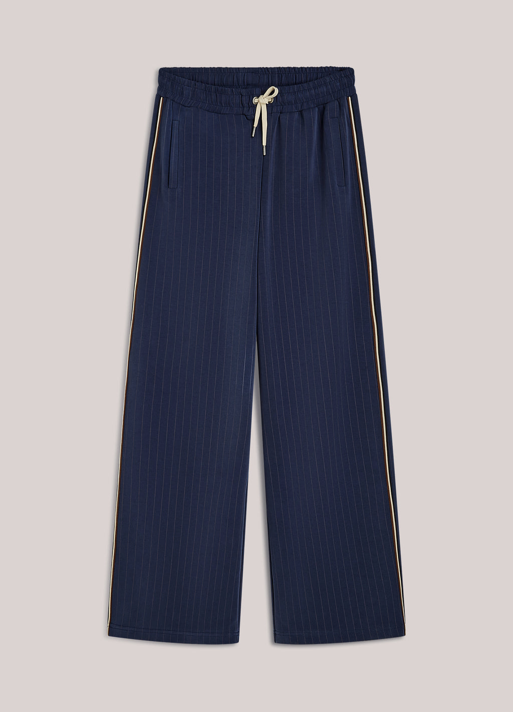 Pinstripe scuba broek
