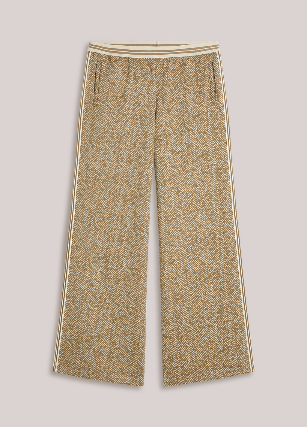 Wijde broek visgraat