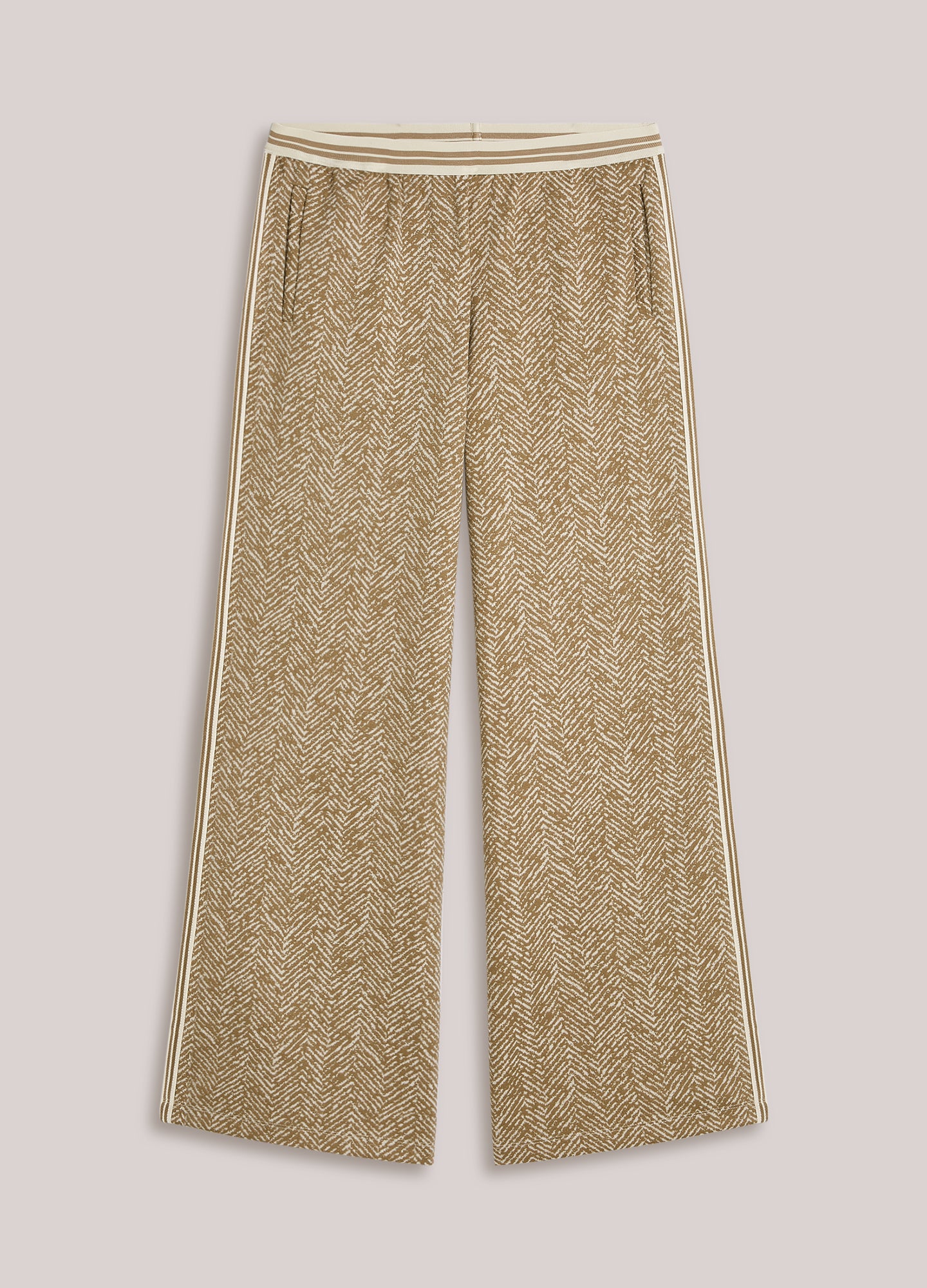 Wijde broek visgraat