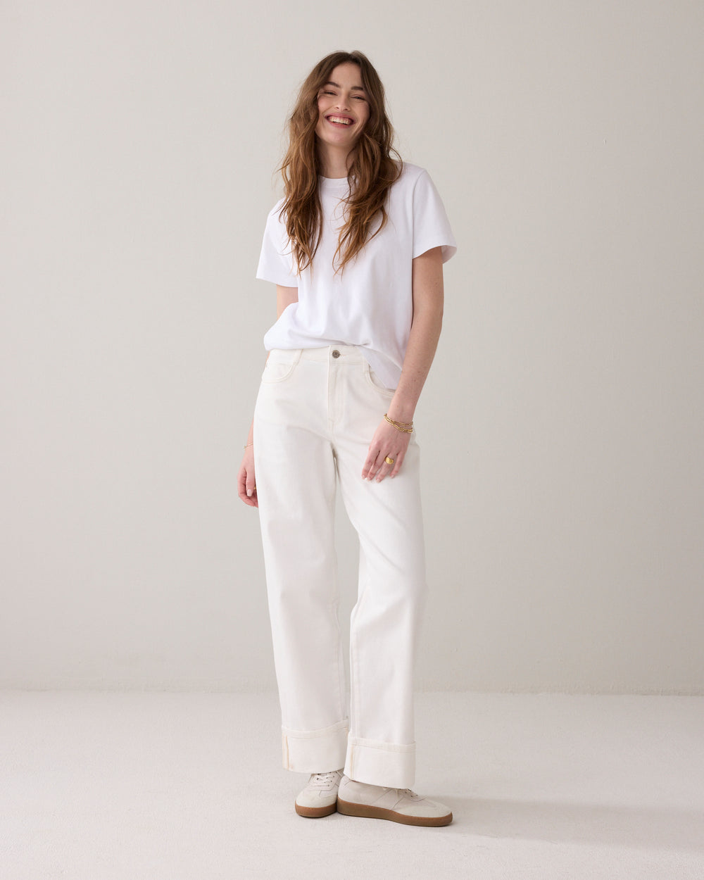Lichte jeans straight leg