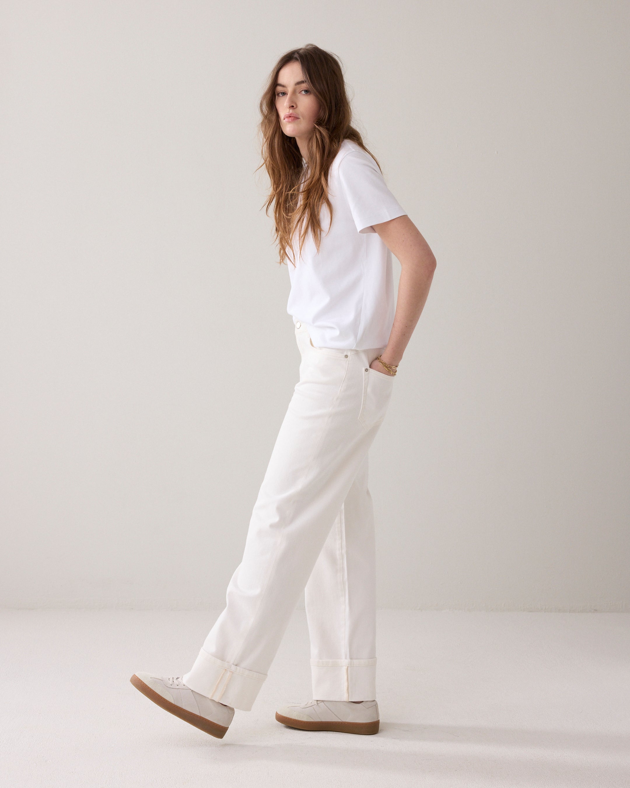Lichte jeans straight leg