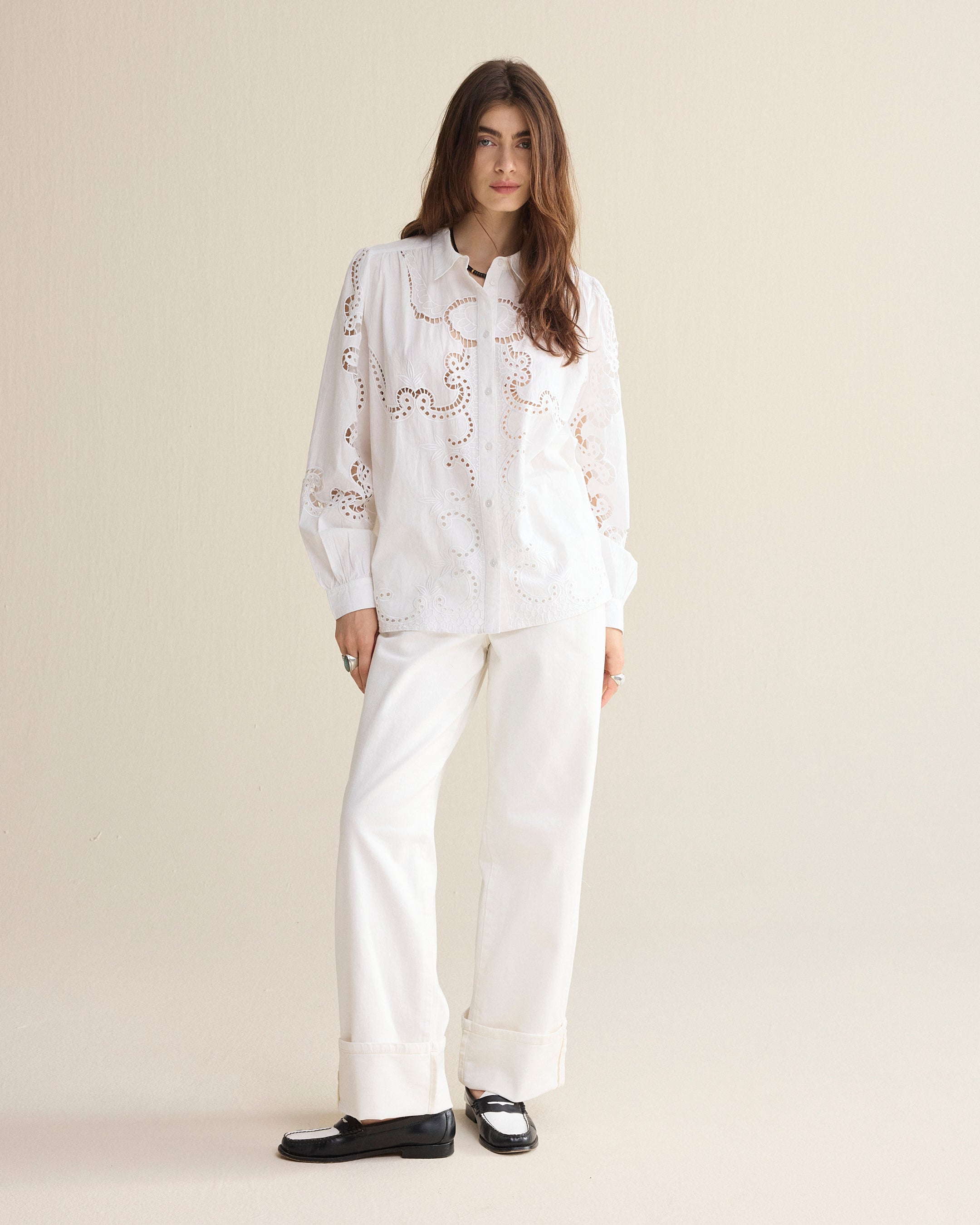 Lichte jeans straight leg
