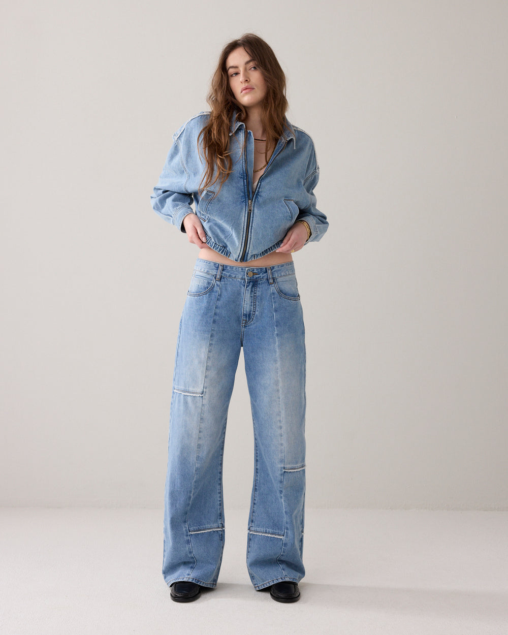 Deconstructed denim