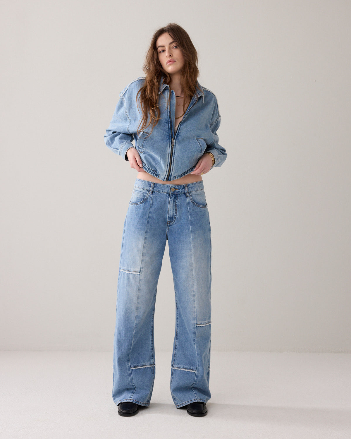 Deconstructed denim