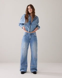 Deconstructed denim