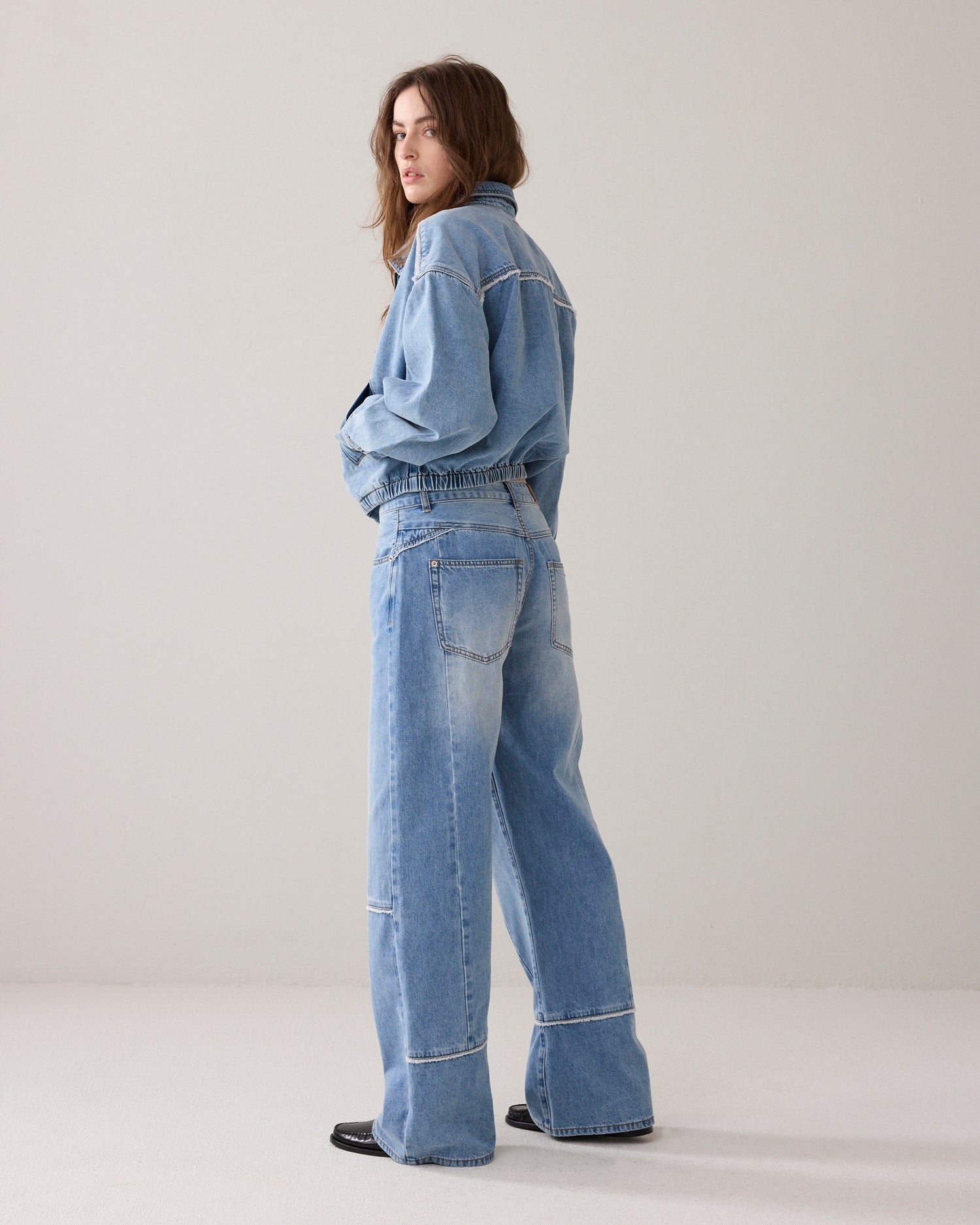 Deconstructed denim