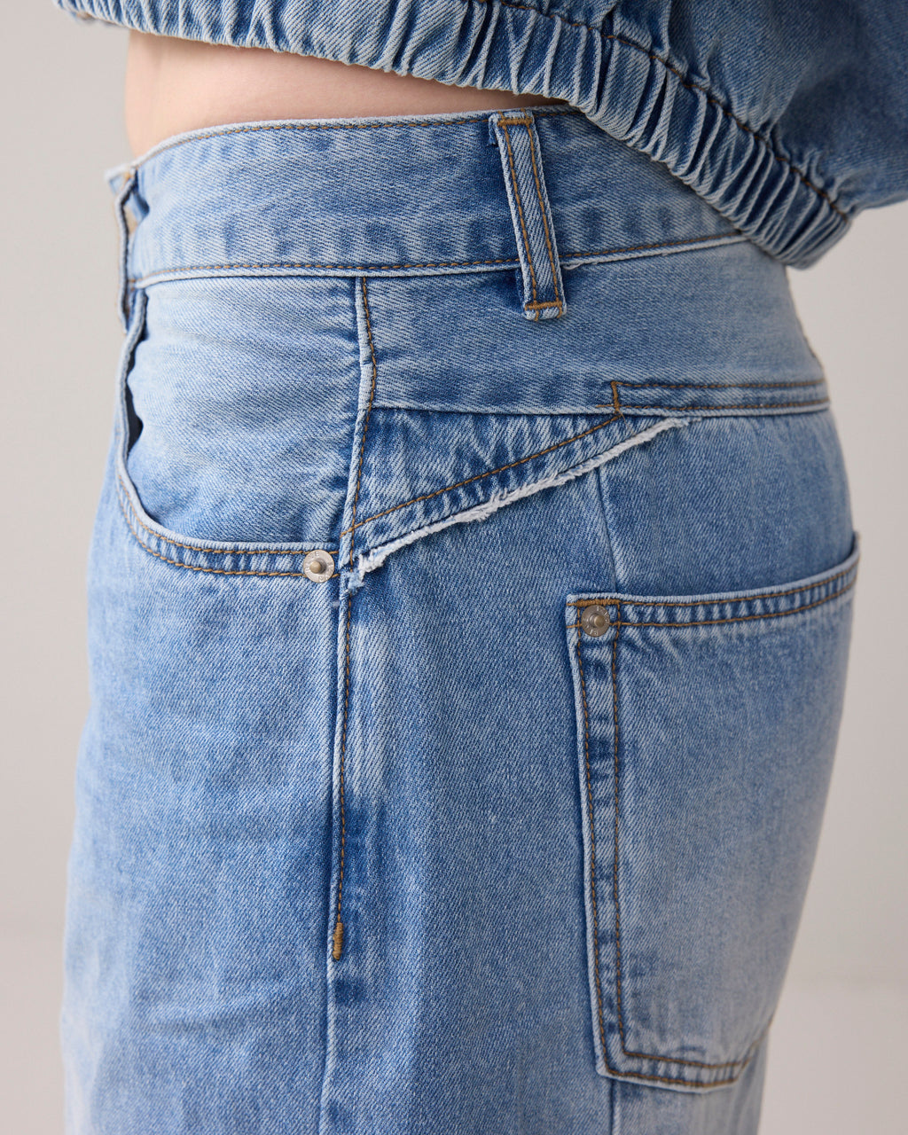 Deconstructed denim