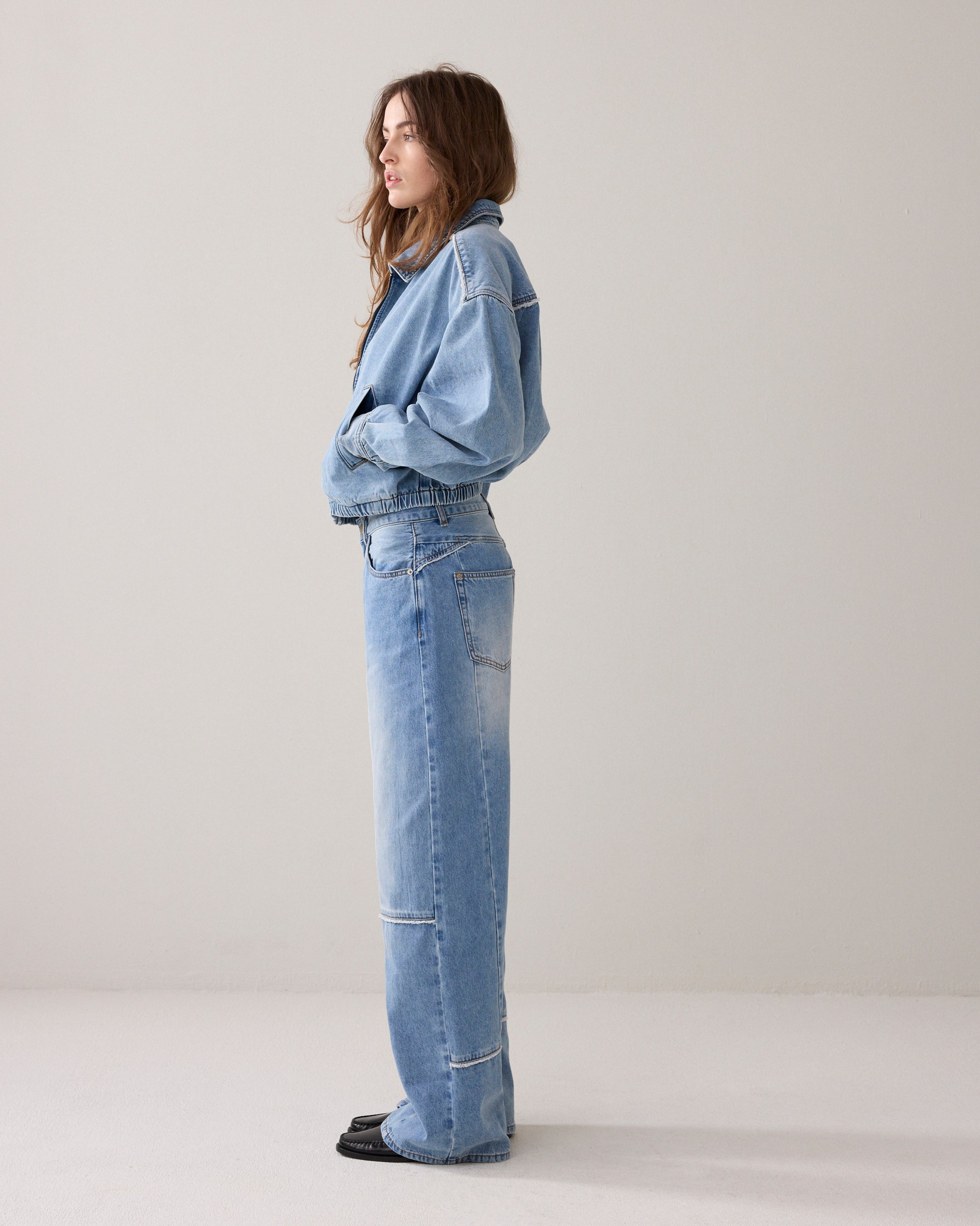 Deconstructed denim