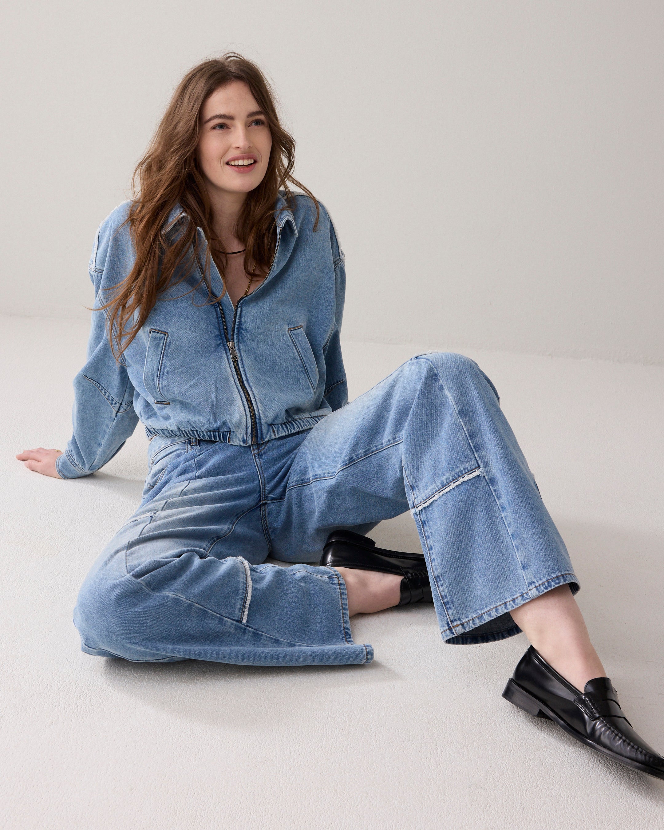 Deconstructed denim