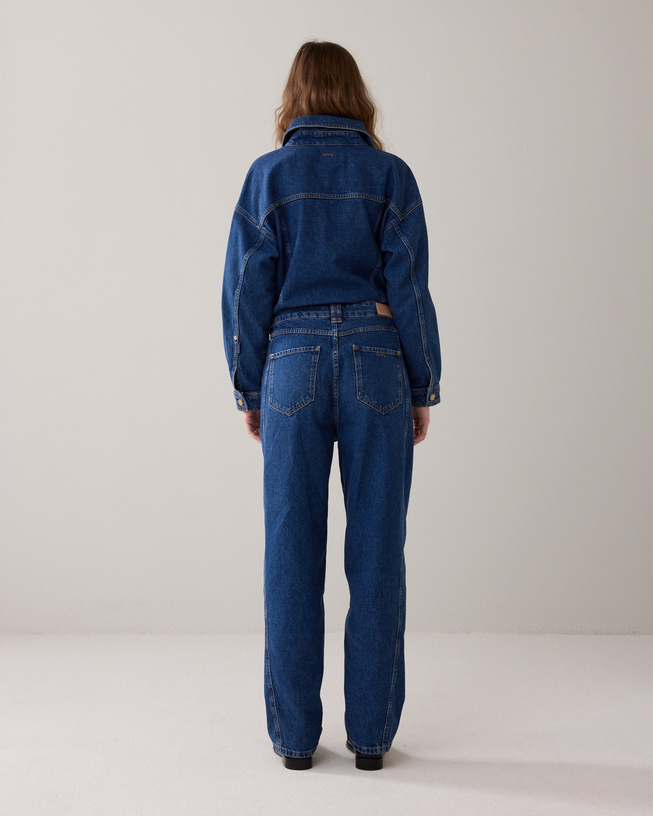 Barrelfit jeans indigo