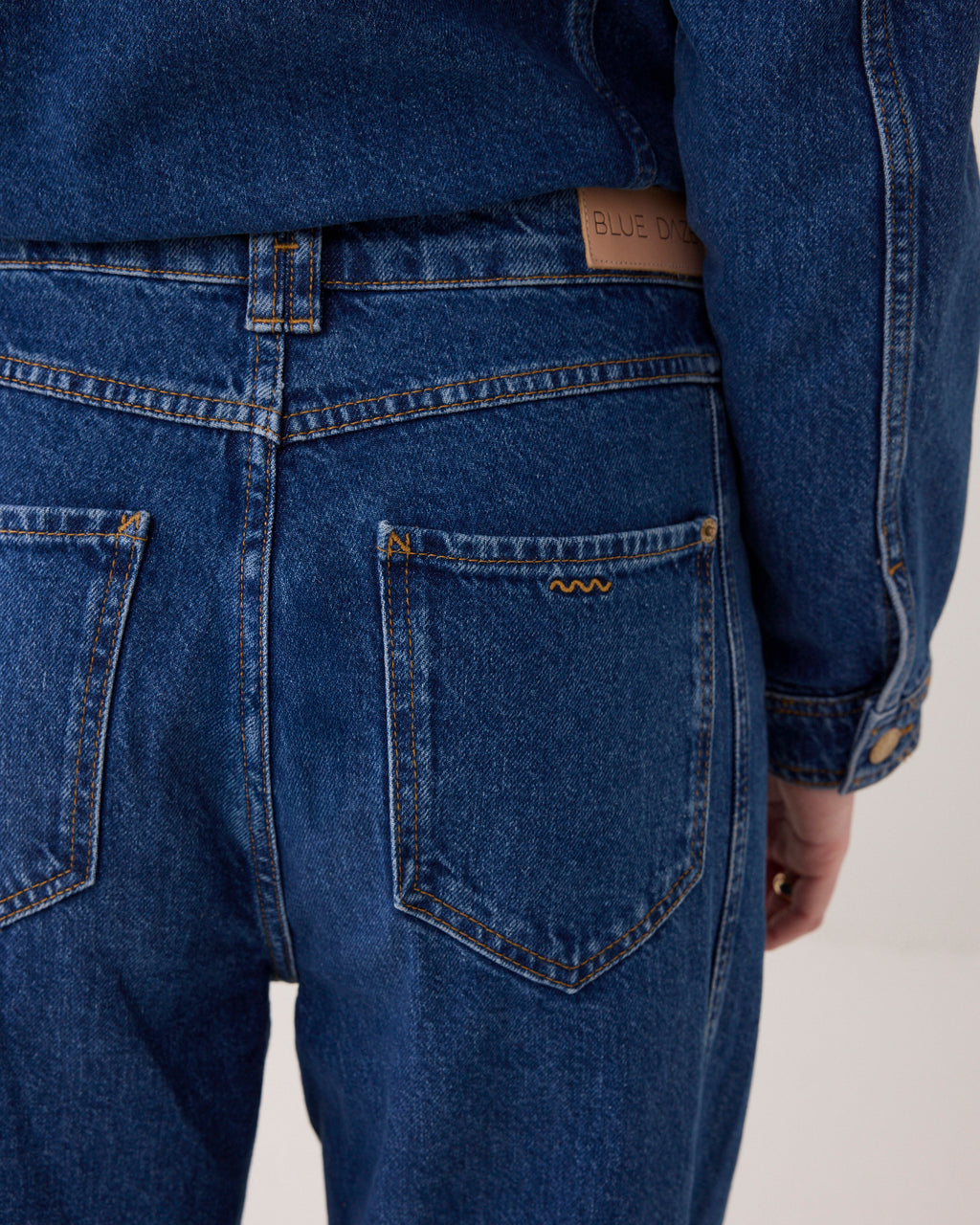 Barrelfit jeans indigo