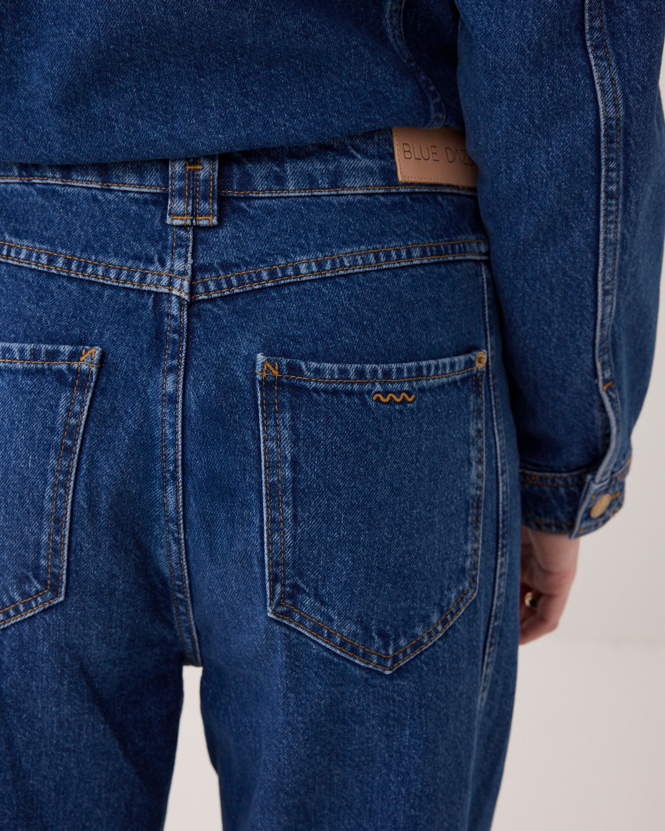 Barrelfit jeans indigo