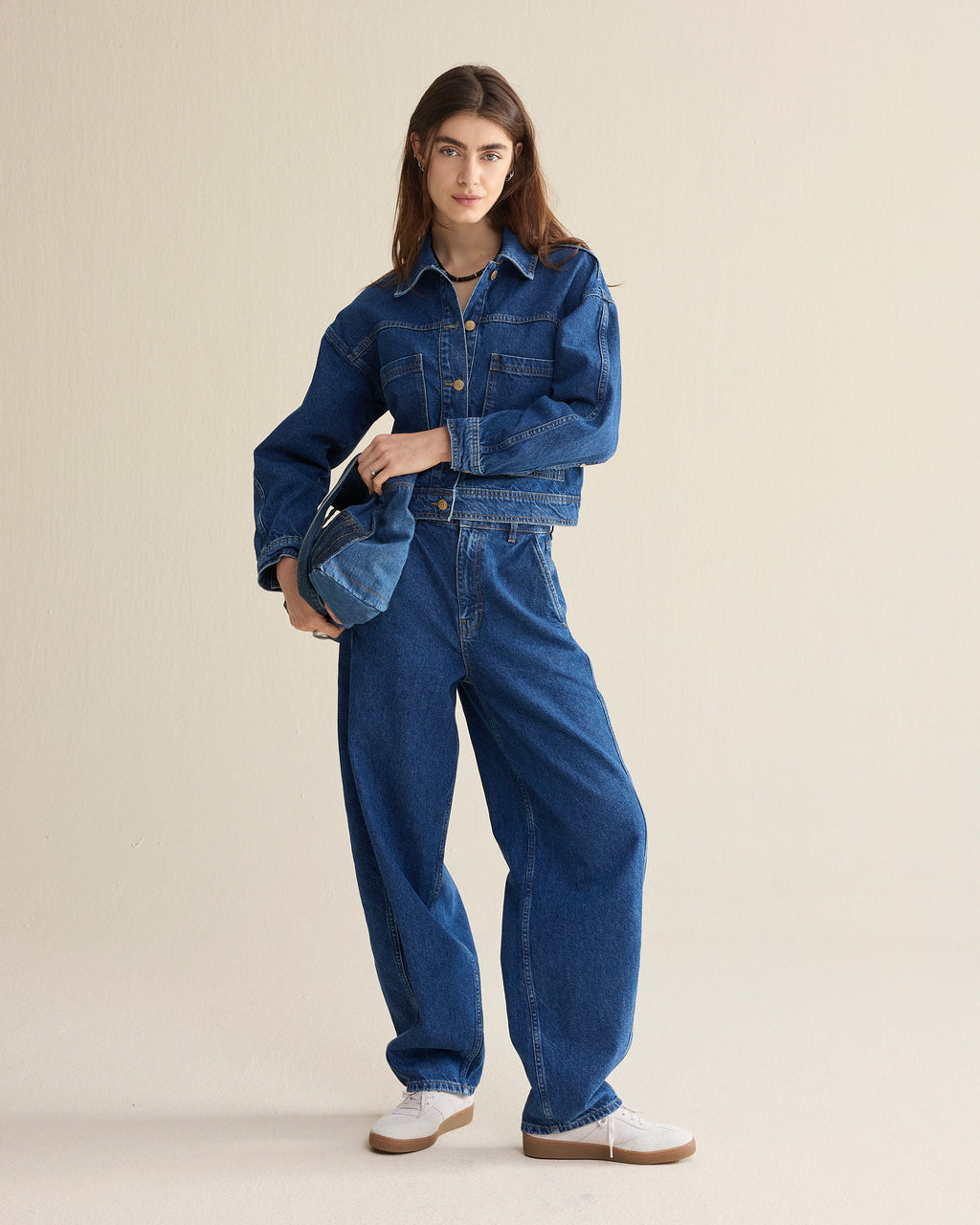 Barrelfit jeans indigo