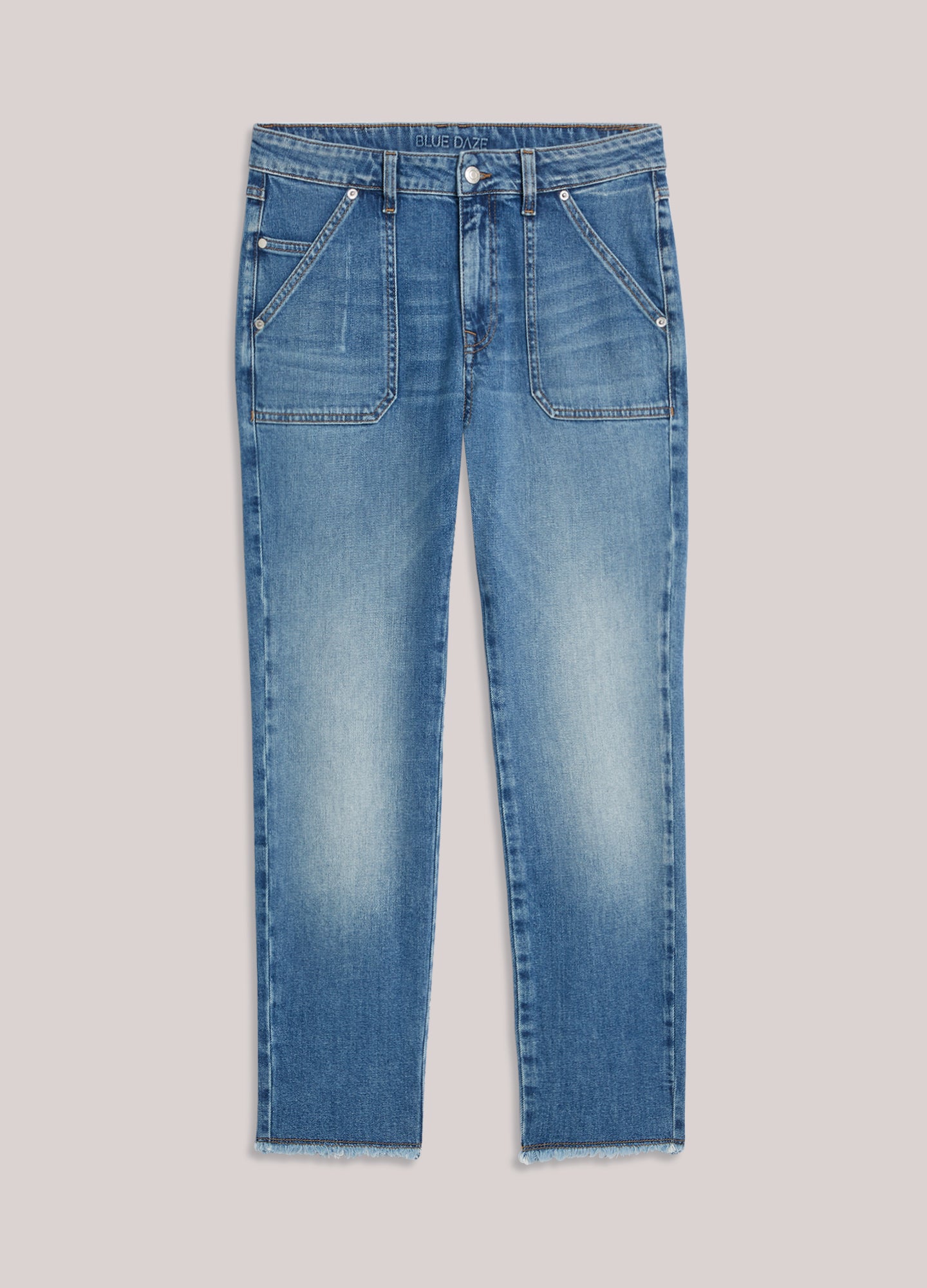 Tapered jeans stonewash