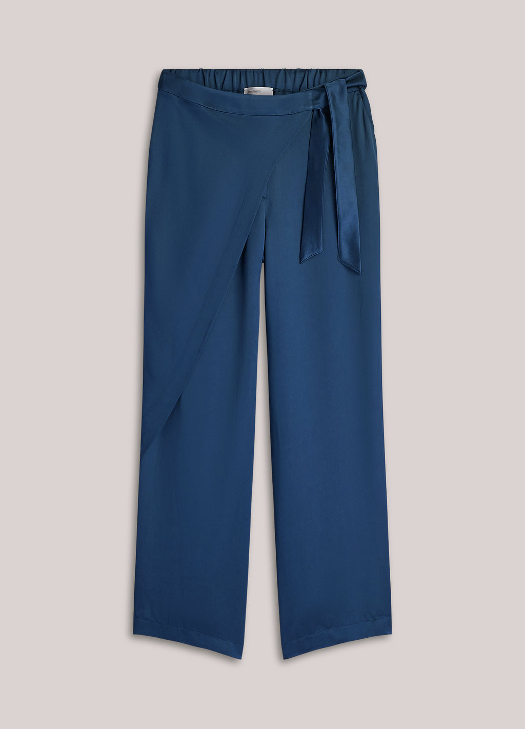 Wijde broek met overslag