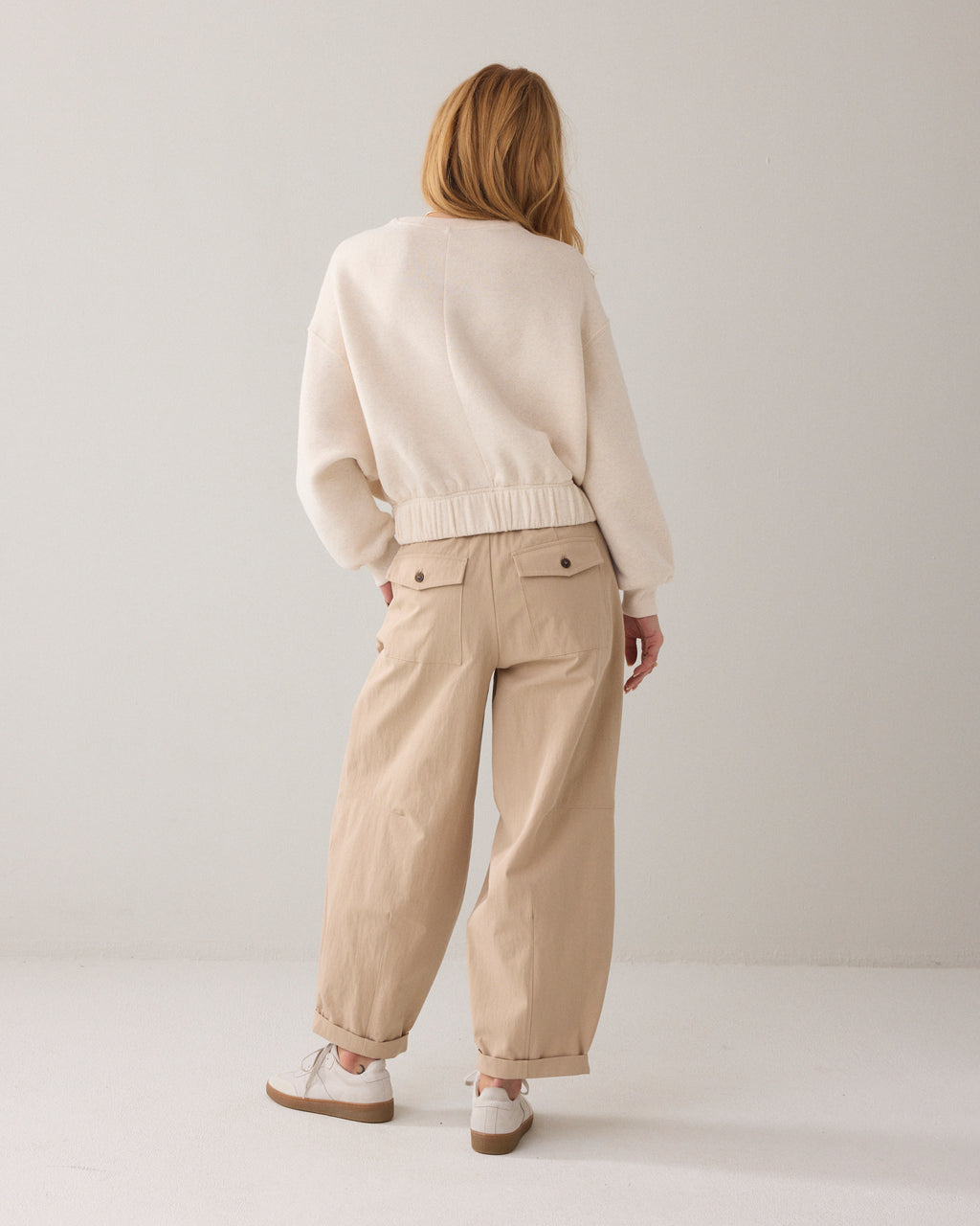 Cocoonfit-broek katoenblend