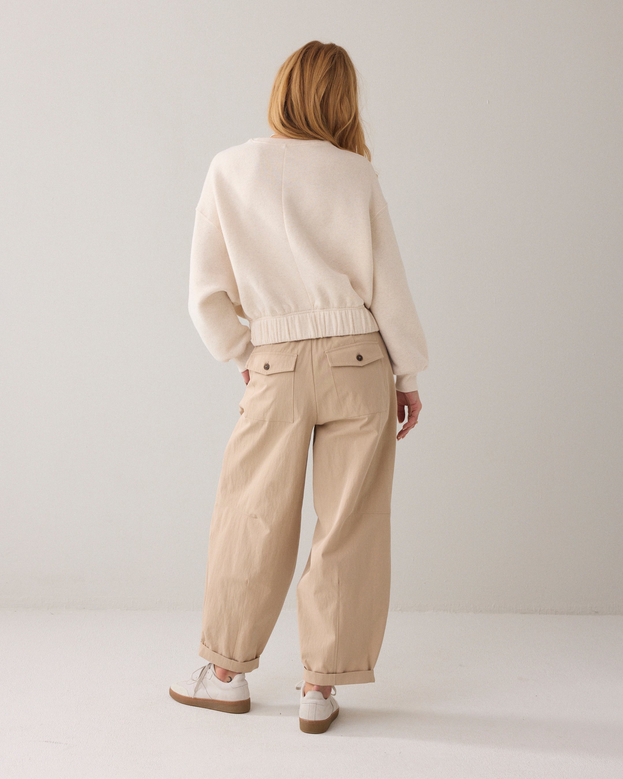 Cocoonfit-broek katoenblend