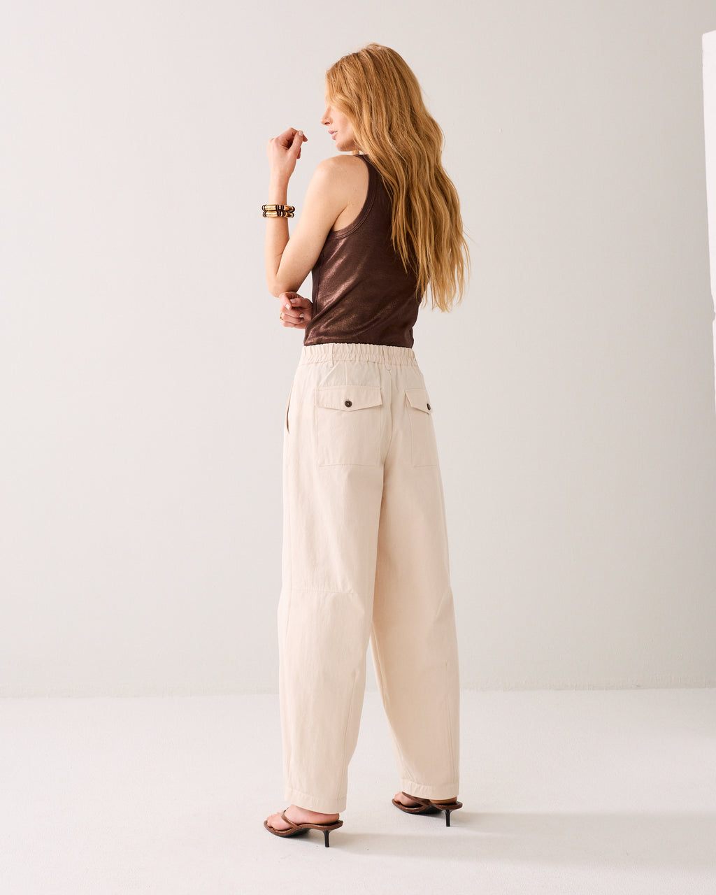 Cocoonfit-broek katoenblend