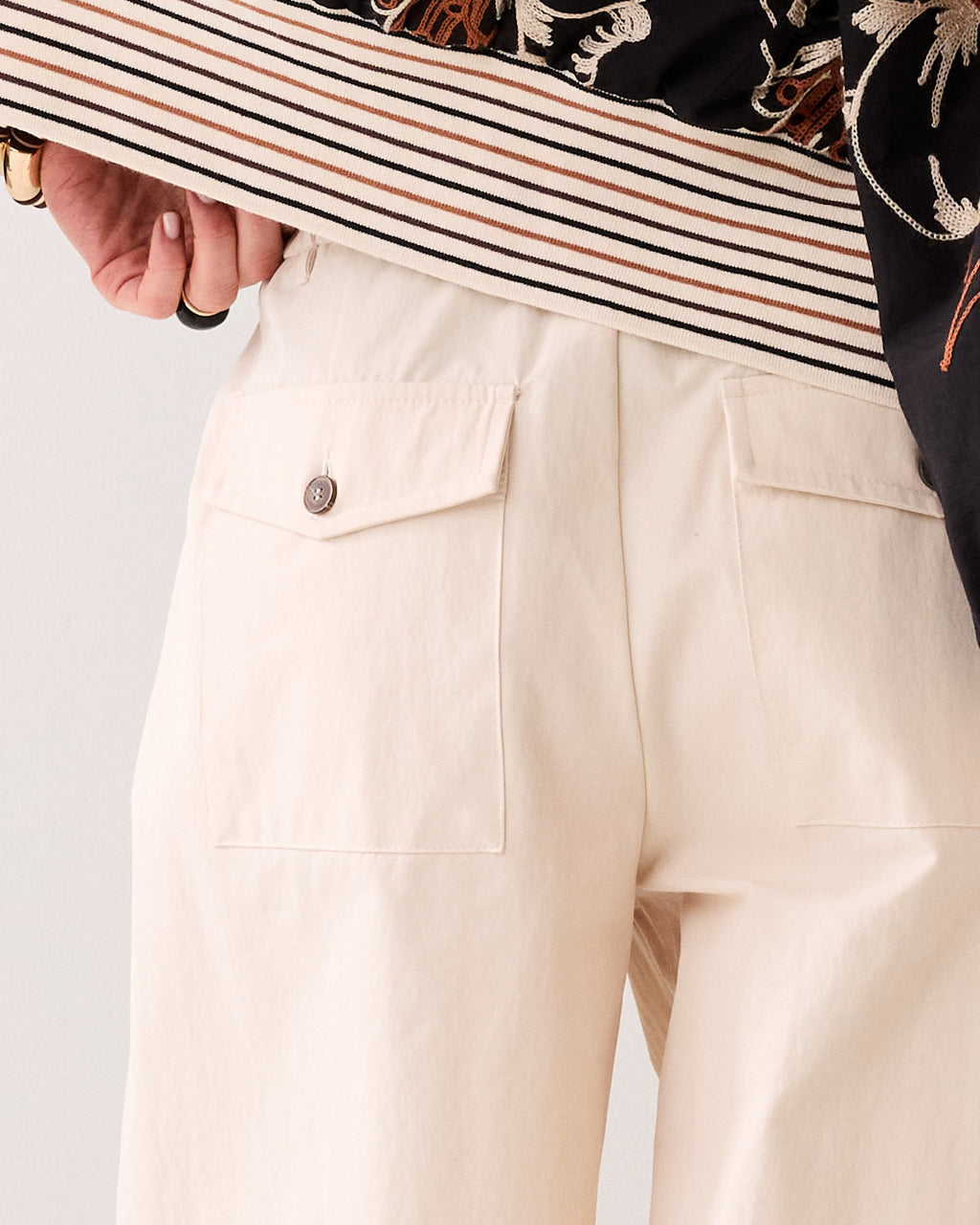 Cocoonfit-broek katoenblend