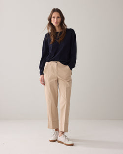 Rechte broek met omslag