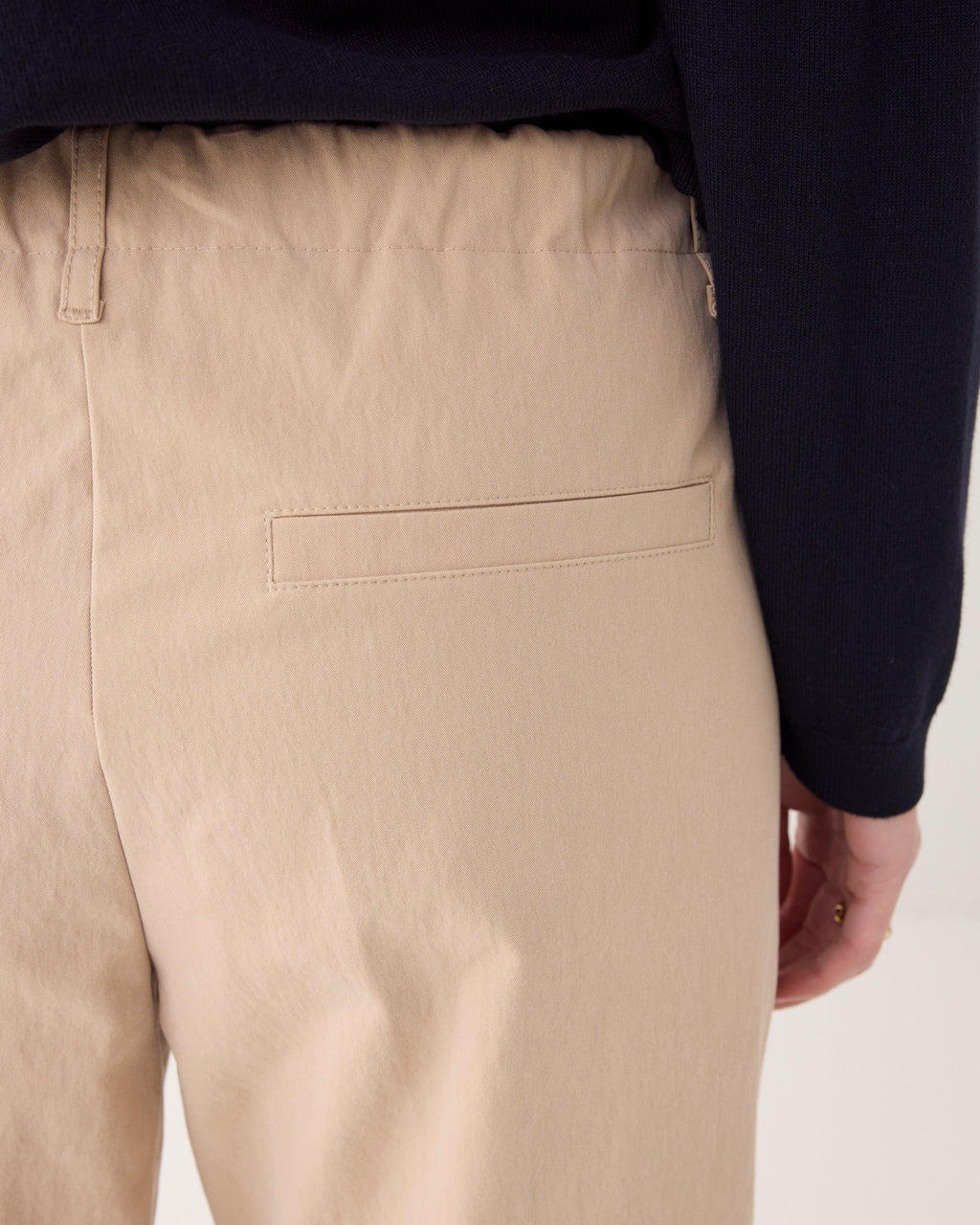 Rechte broek met omslag