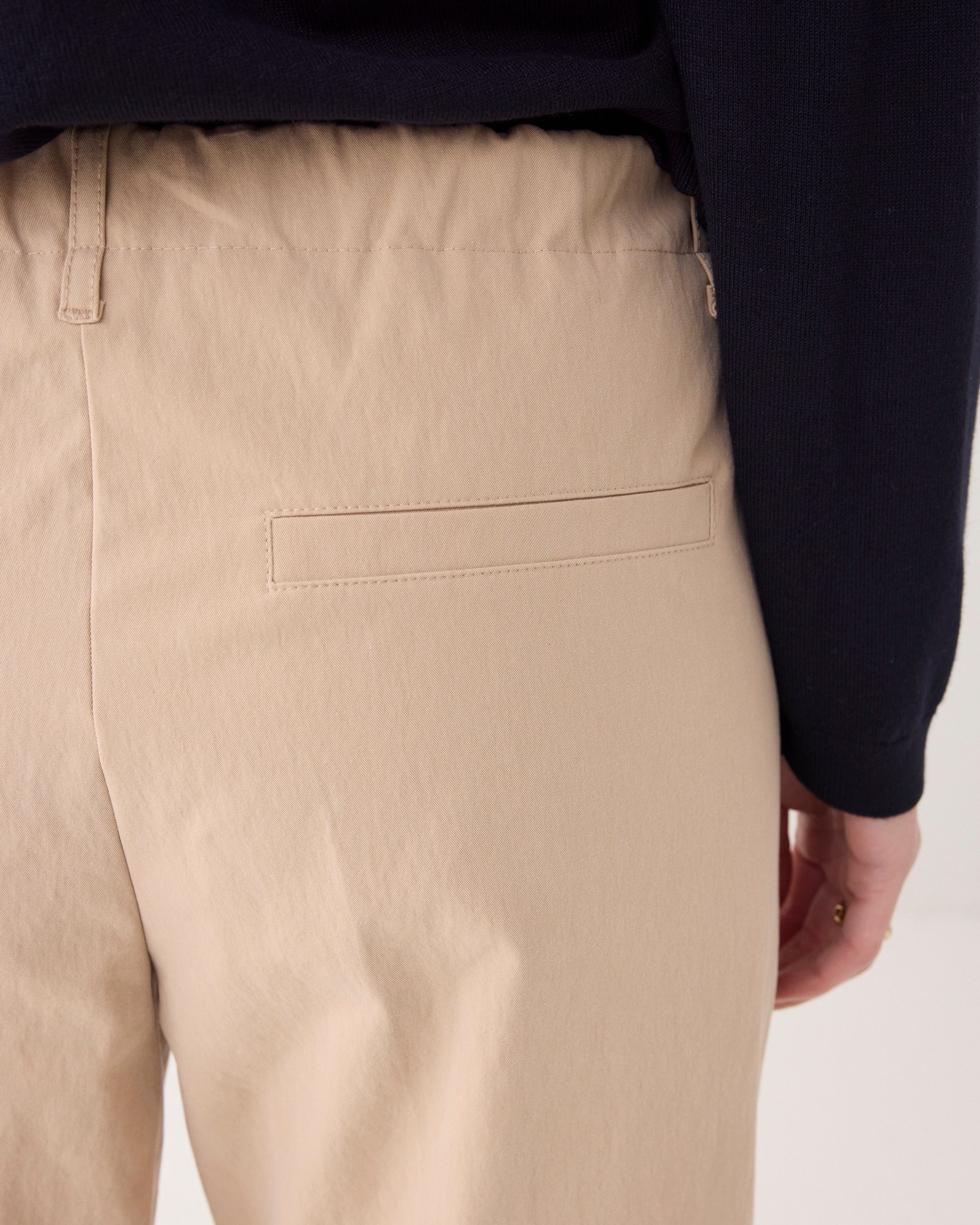Rechte broek met omslag