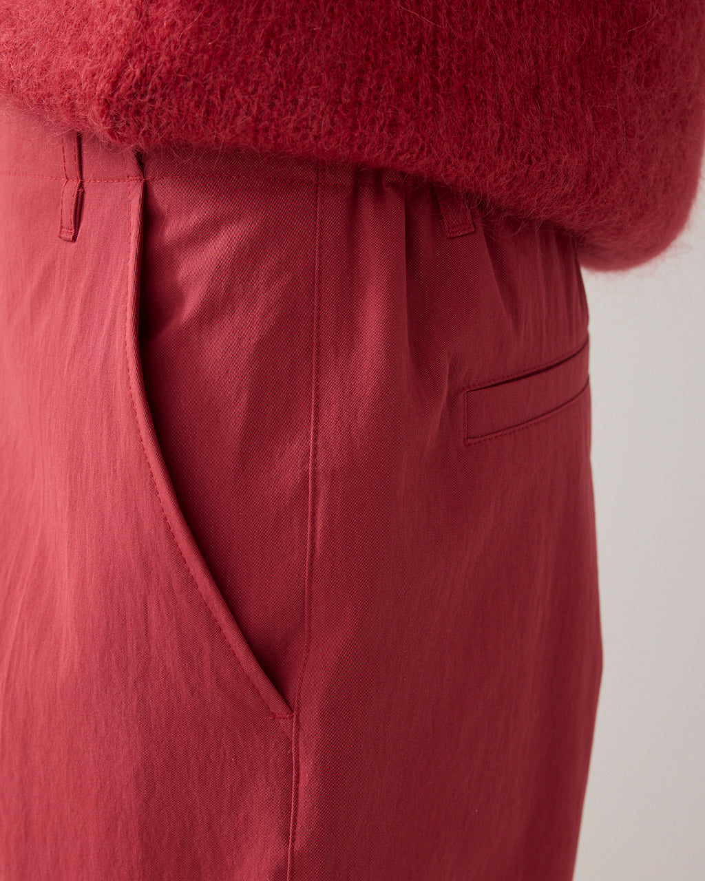 Rechte broek met omslag