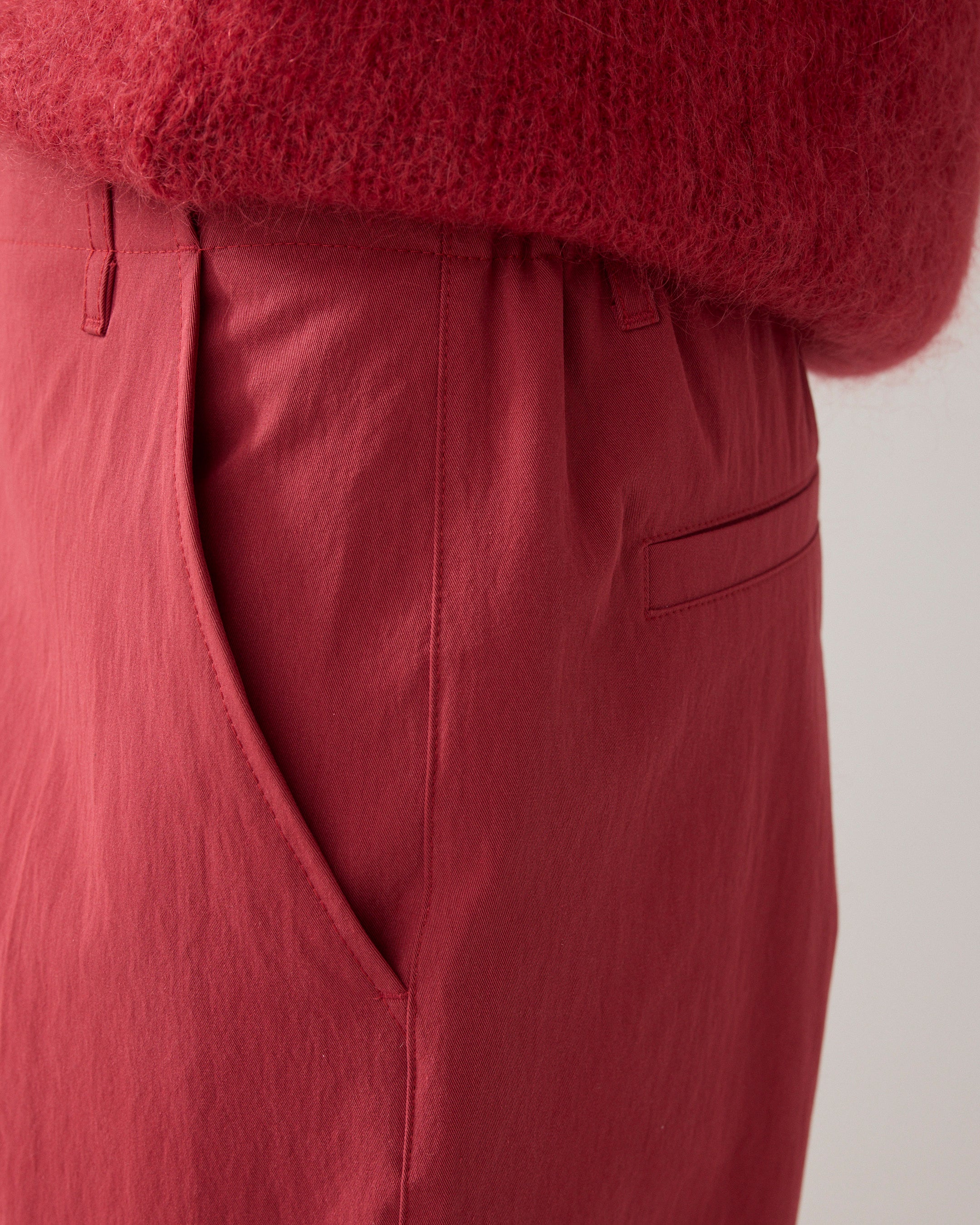 Rechte broek met omslag