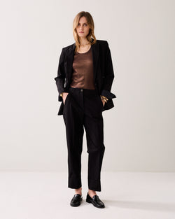 Rechte broek met omslag