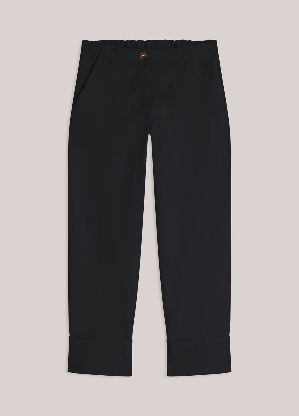 Rechte broek met omslag