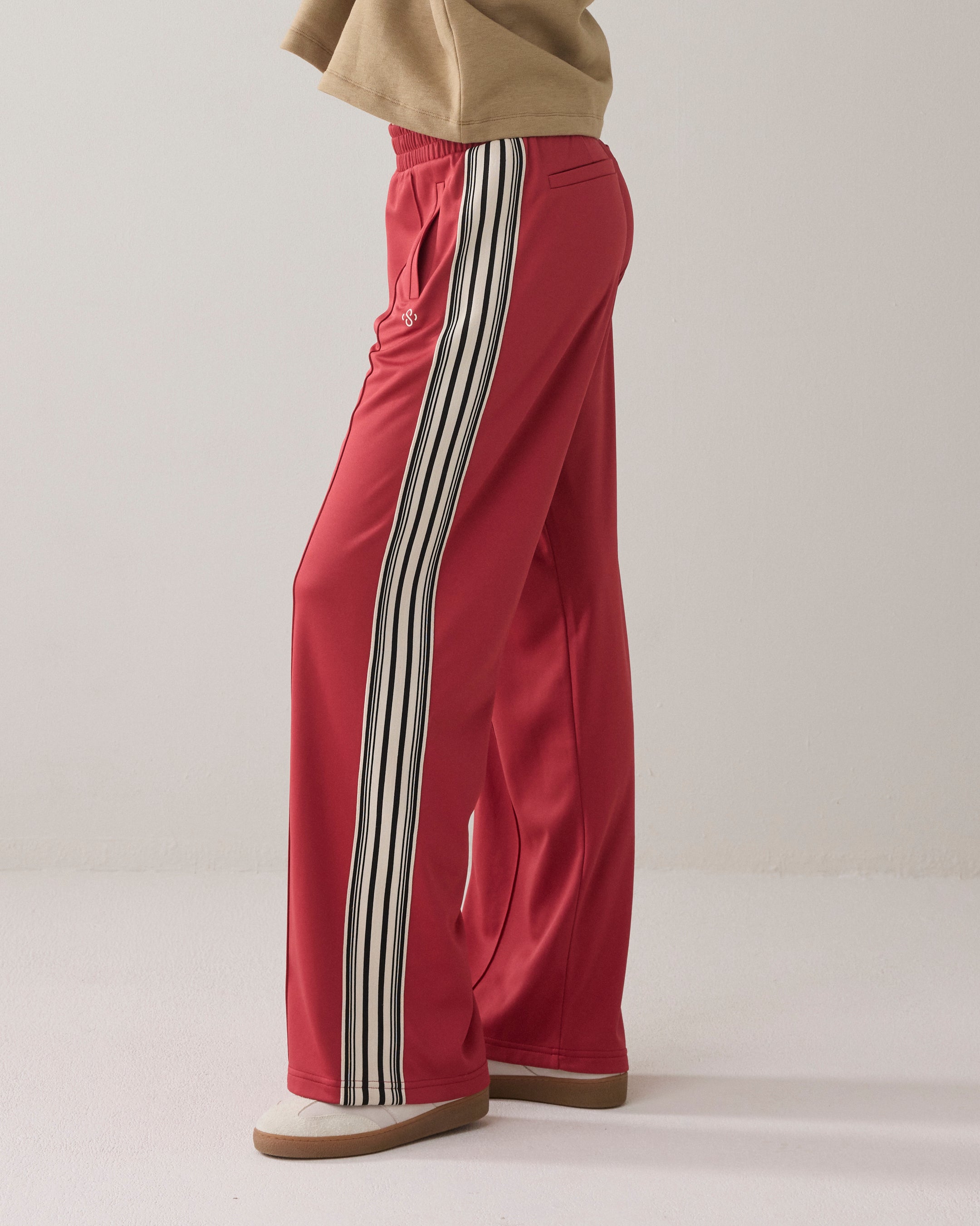 Trackpants met pintuck