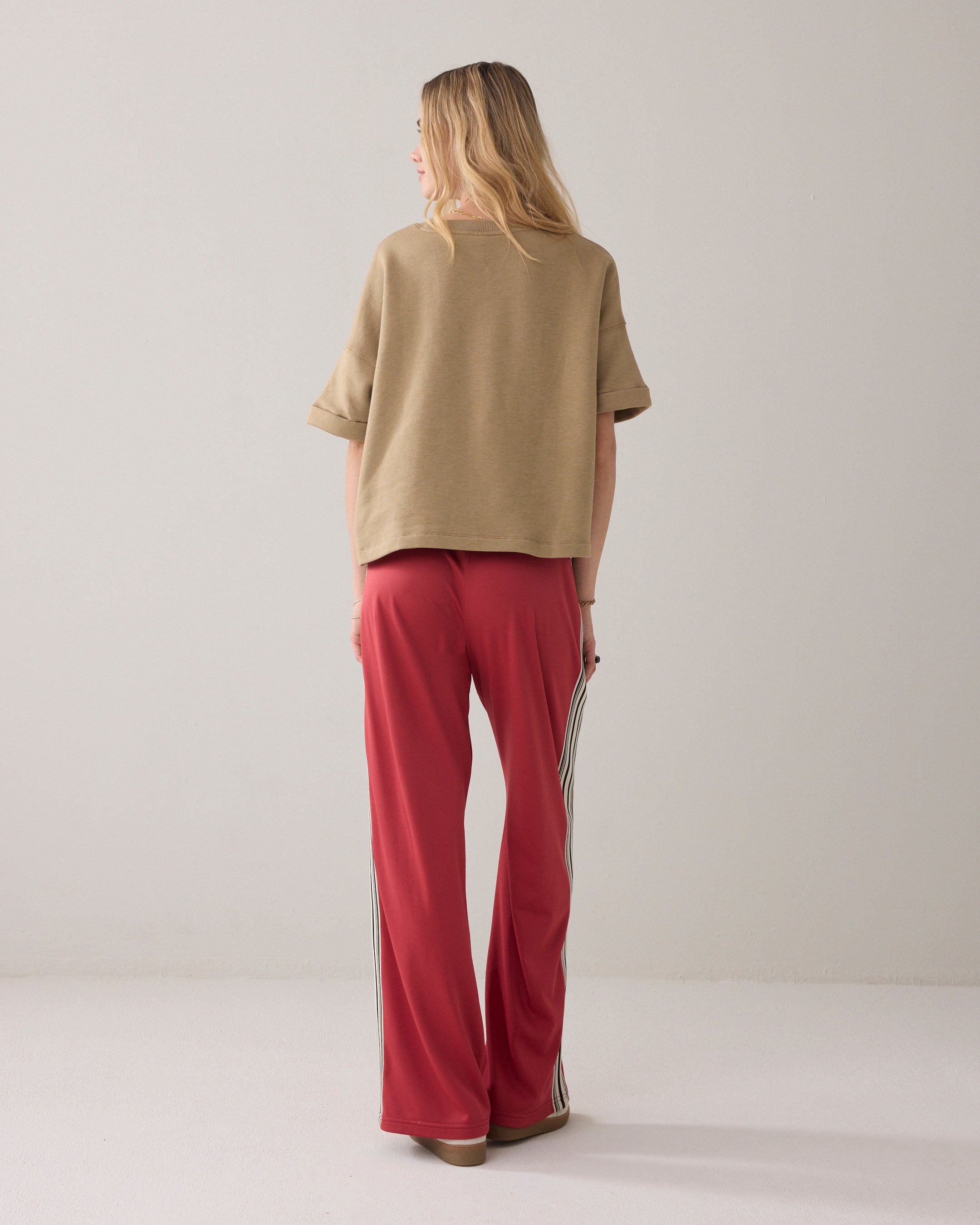 Trackpants met pintuck