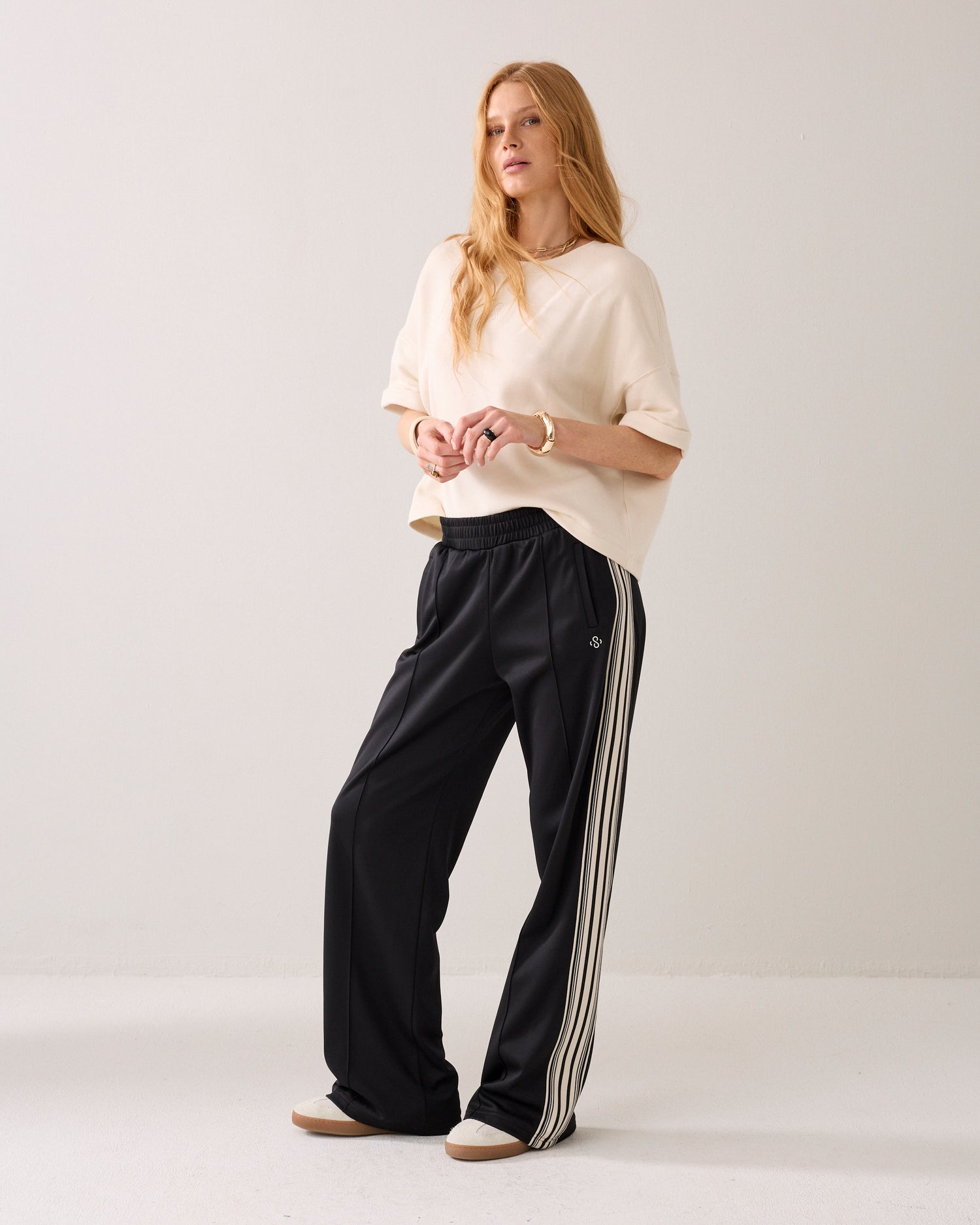 Trackpants mit Biesen