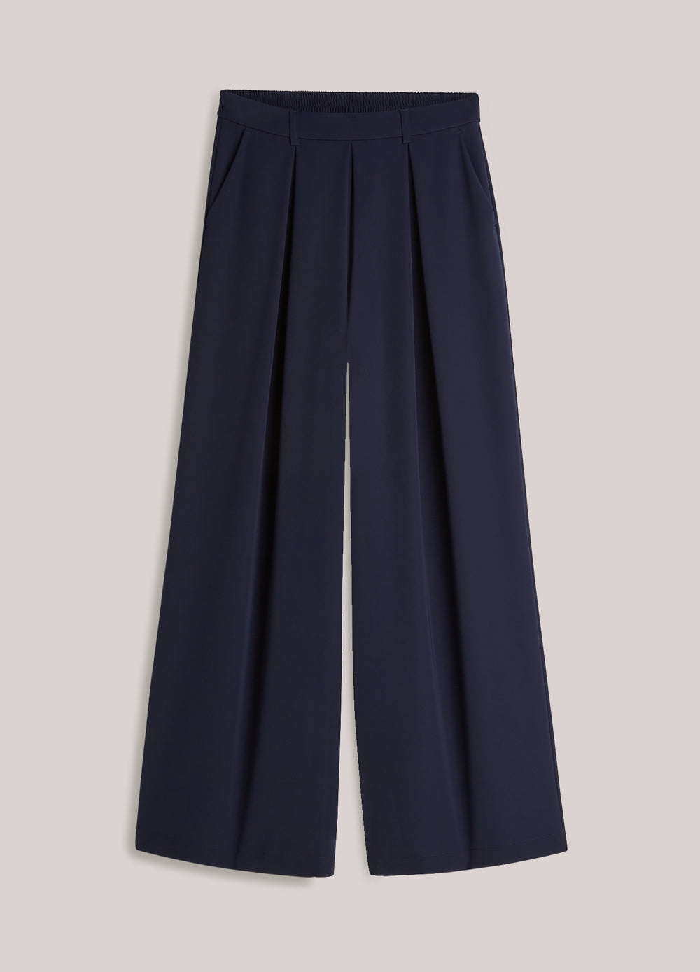 Soepelvallende broek
