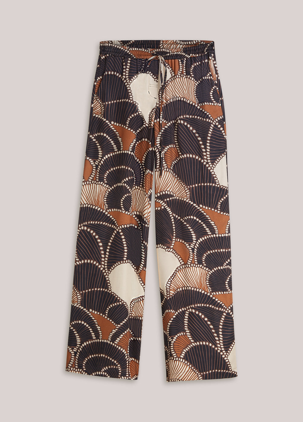 Flowy broek met print