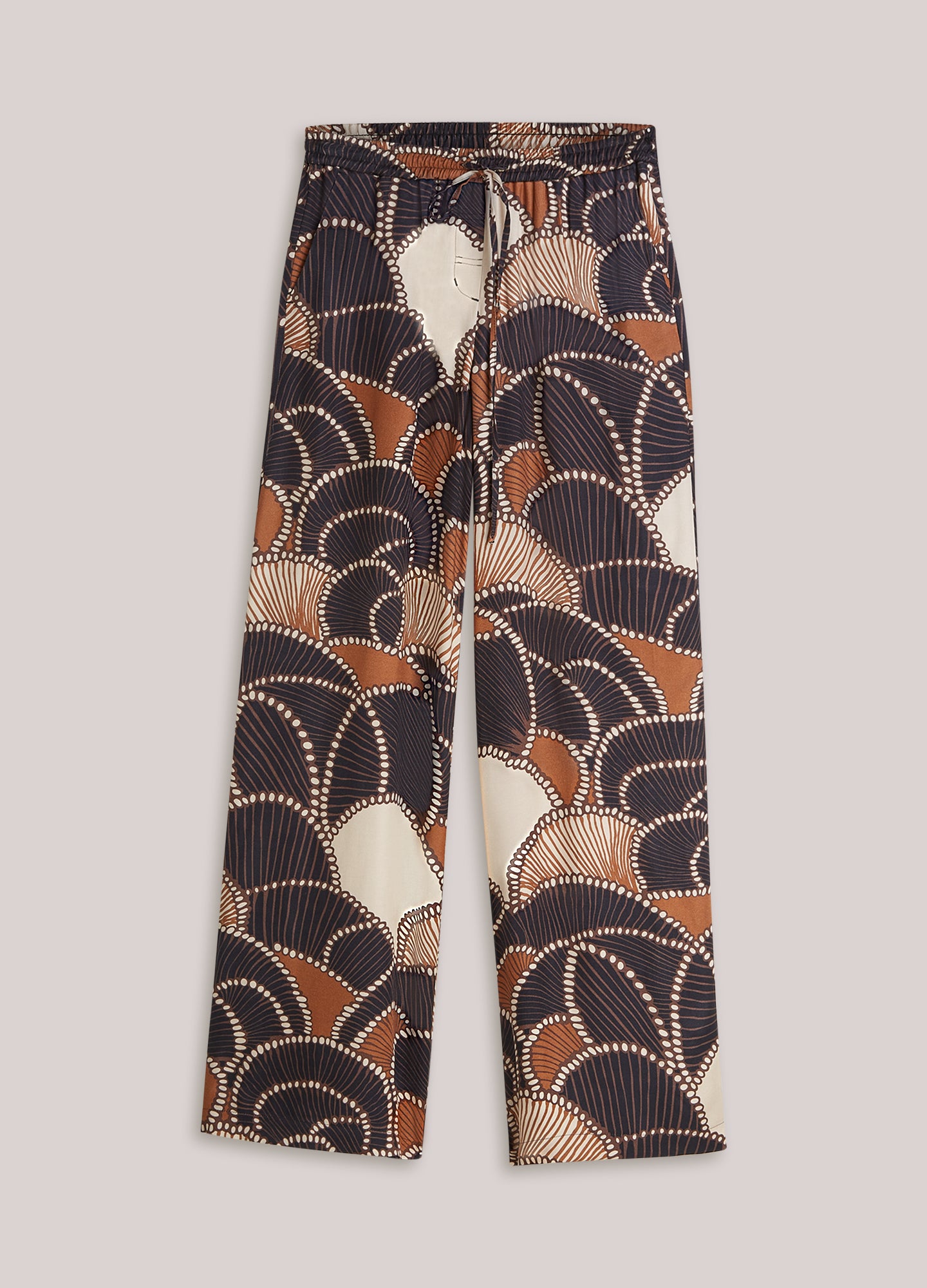 Flowy broek met print