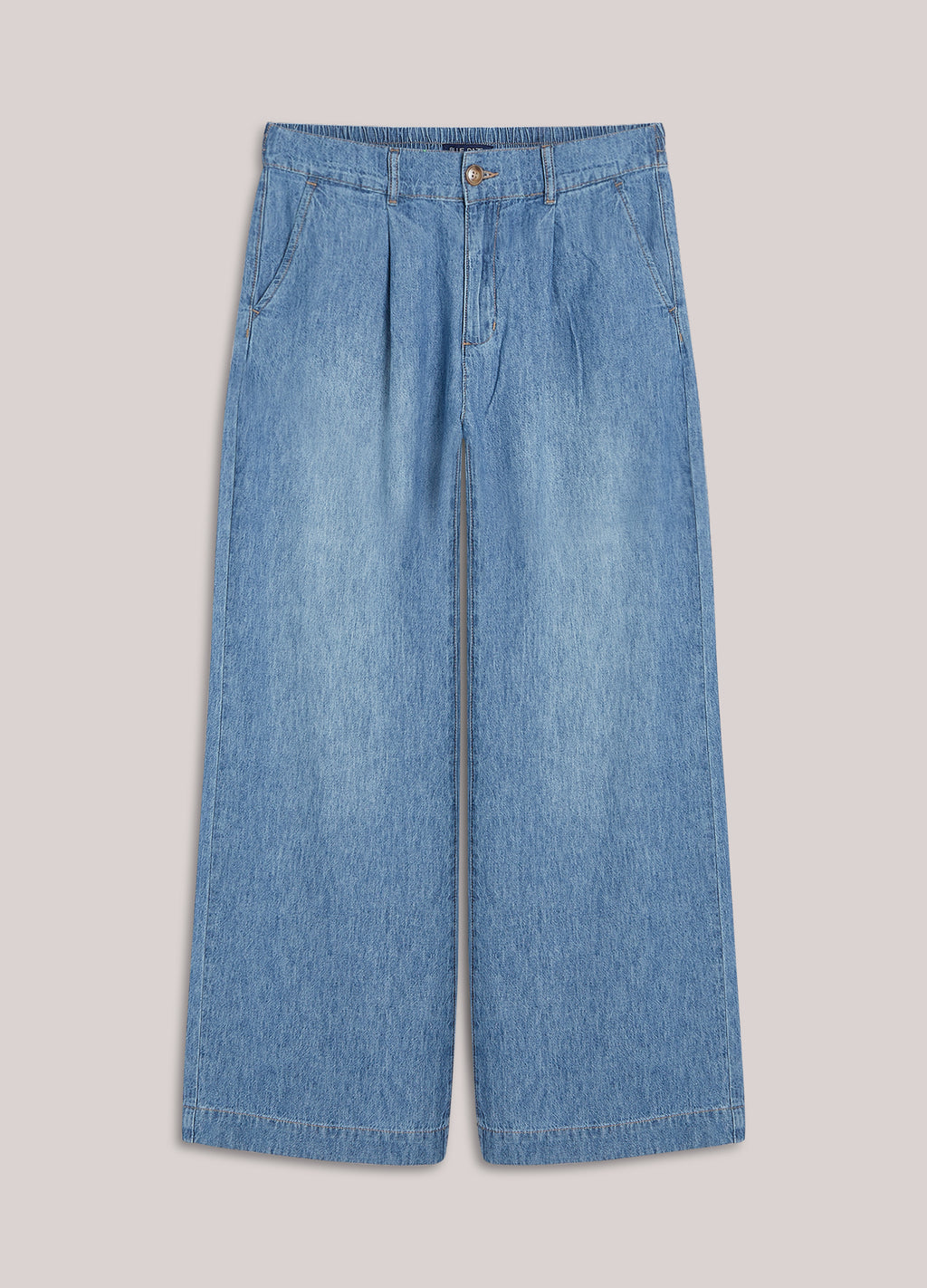 Broek linnen-denim