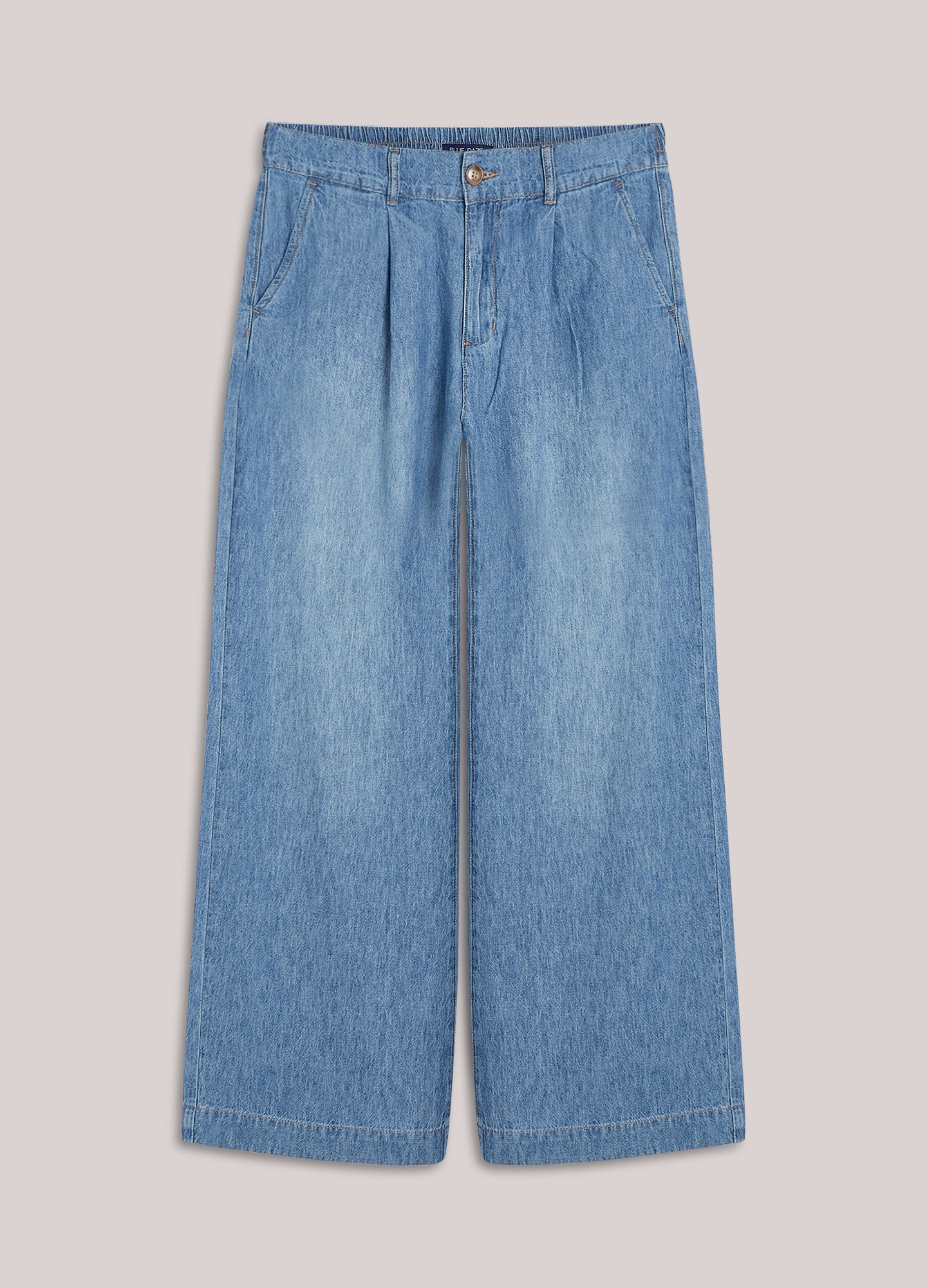 Broek linnen-denim