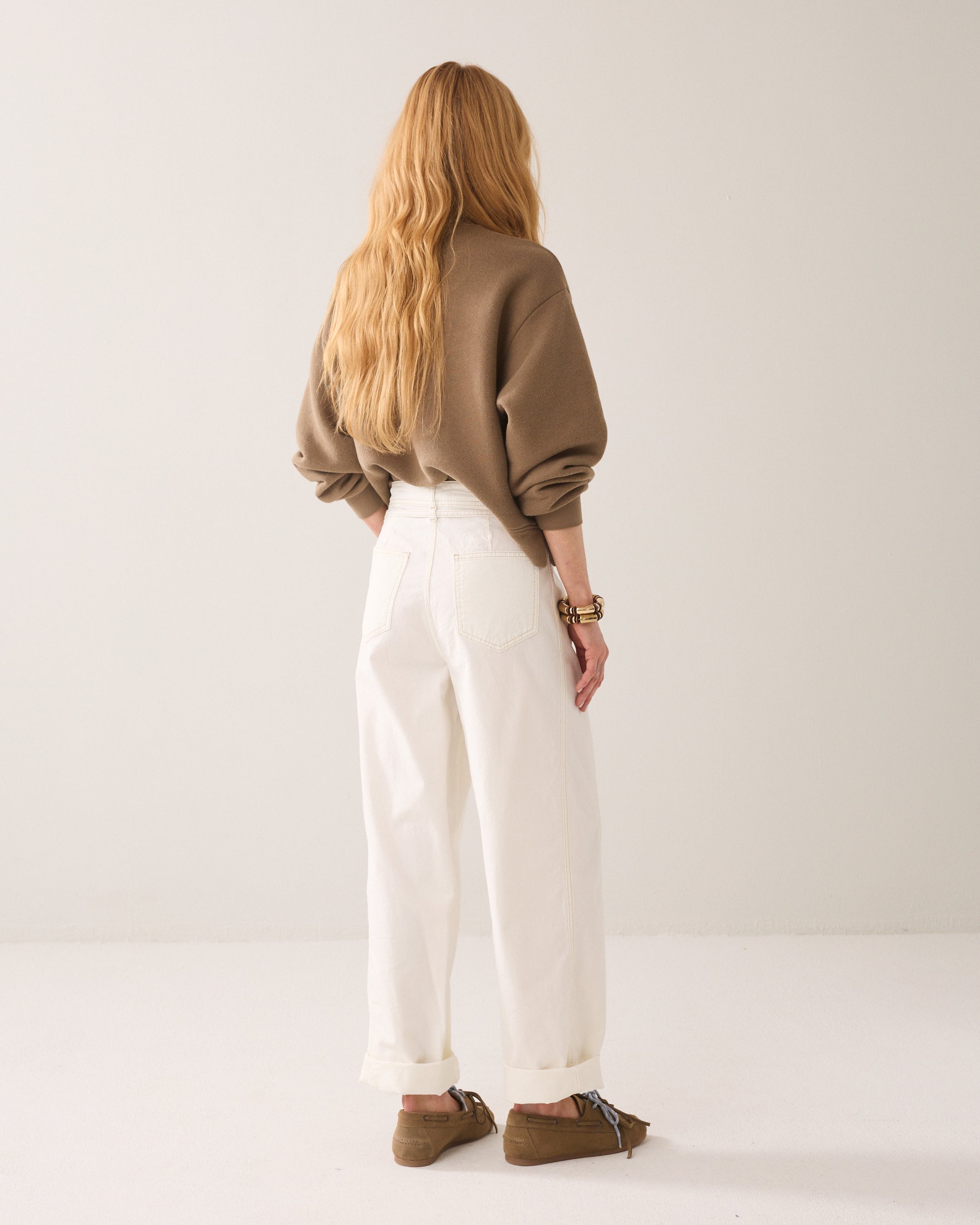 Loose cocoonfit broek